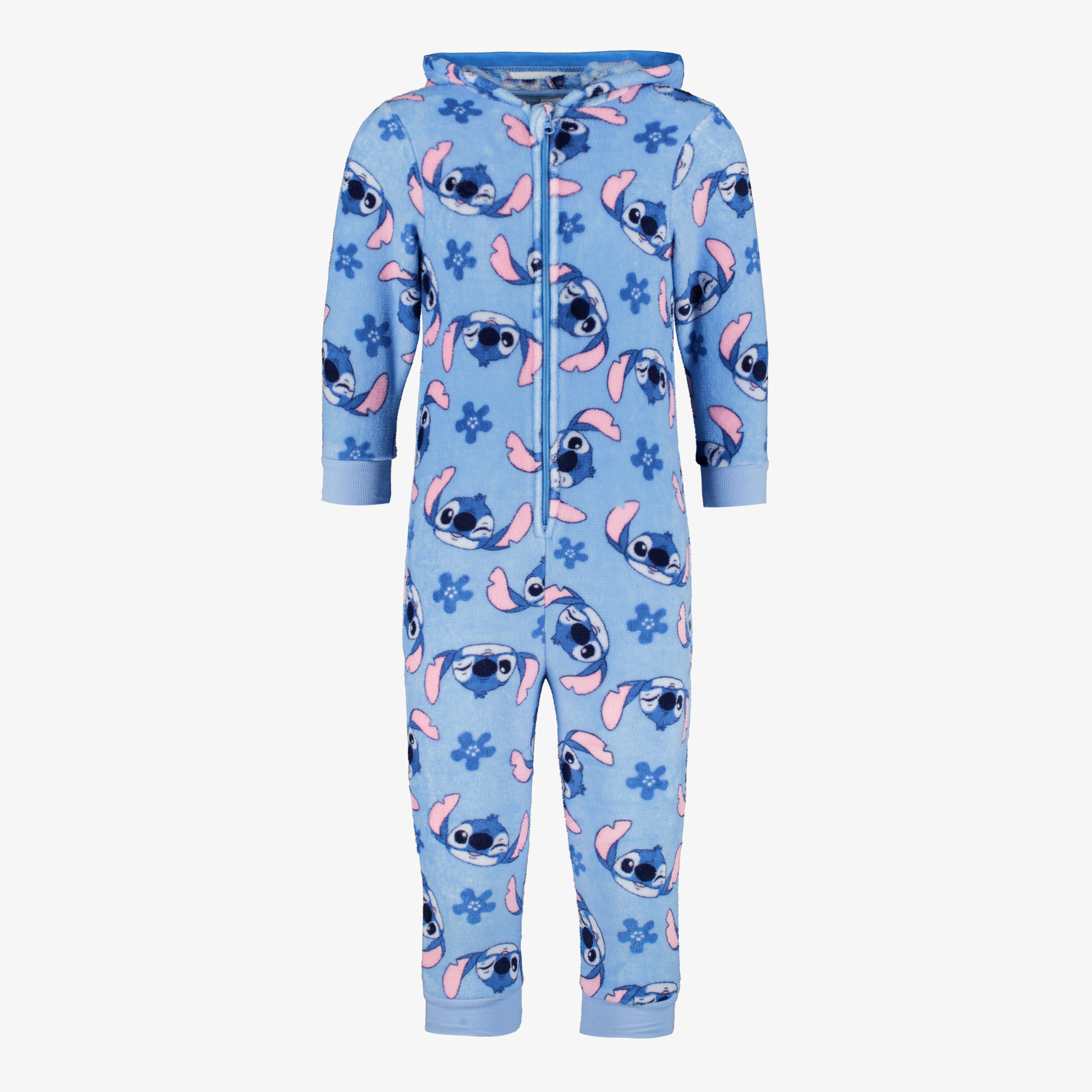 Lilo & Stitch kinder onesie blauw Lilo & Stitch kinder onesie blauw