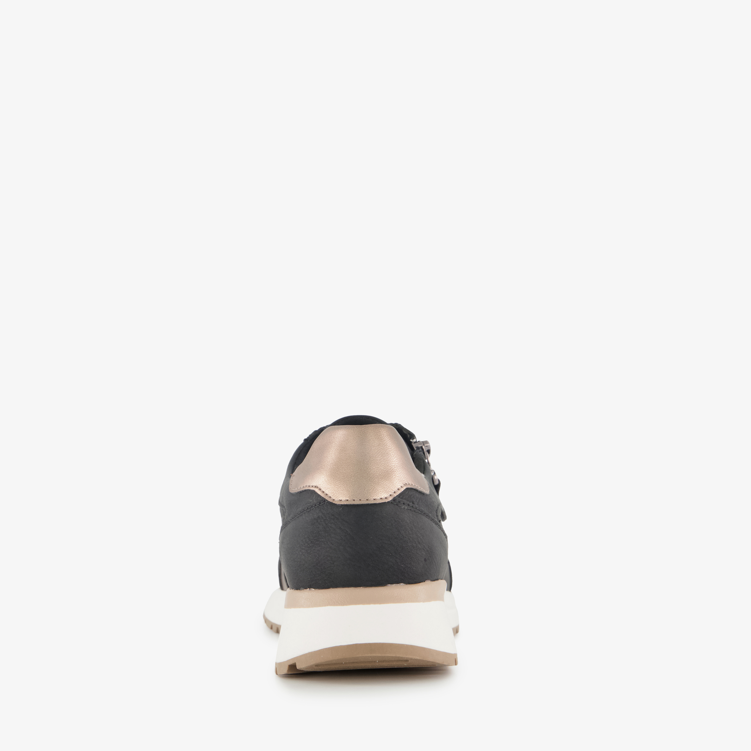Blue Box dames sneakers zwart goud – foto 2