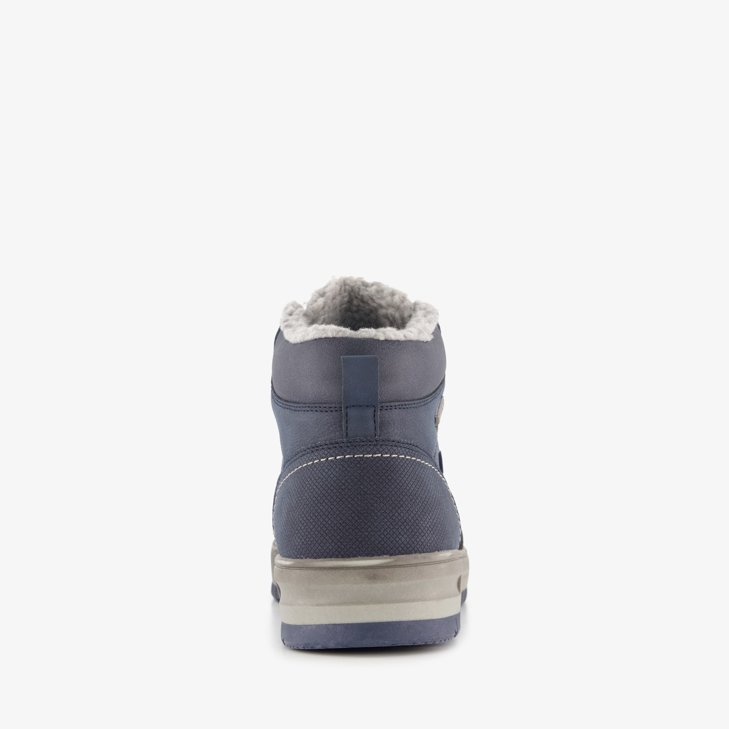 Blue Box gevoerde heren veterboots donkerblauw – foto 2