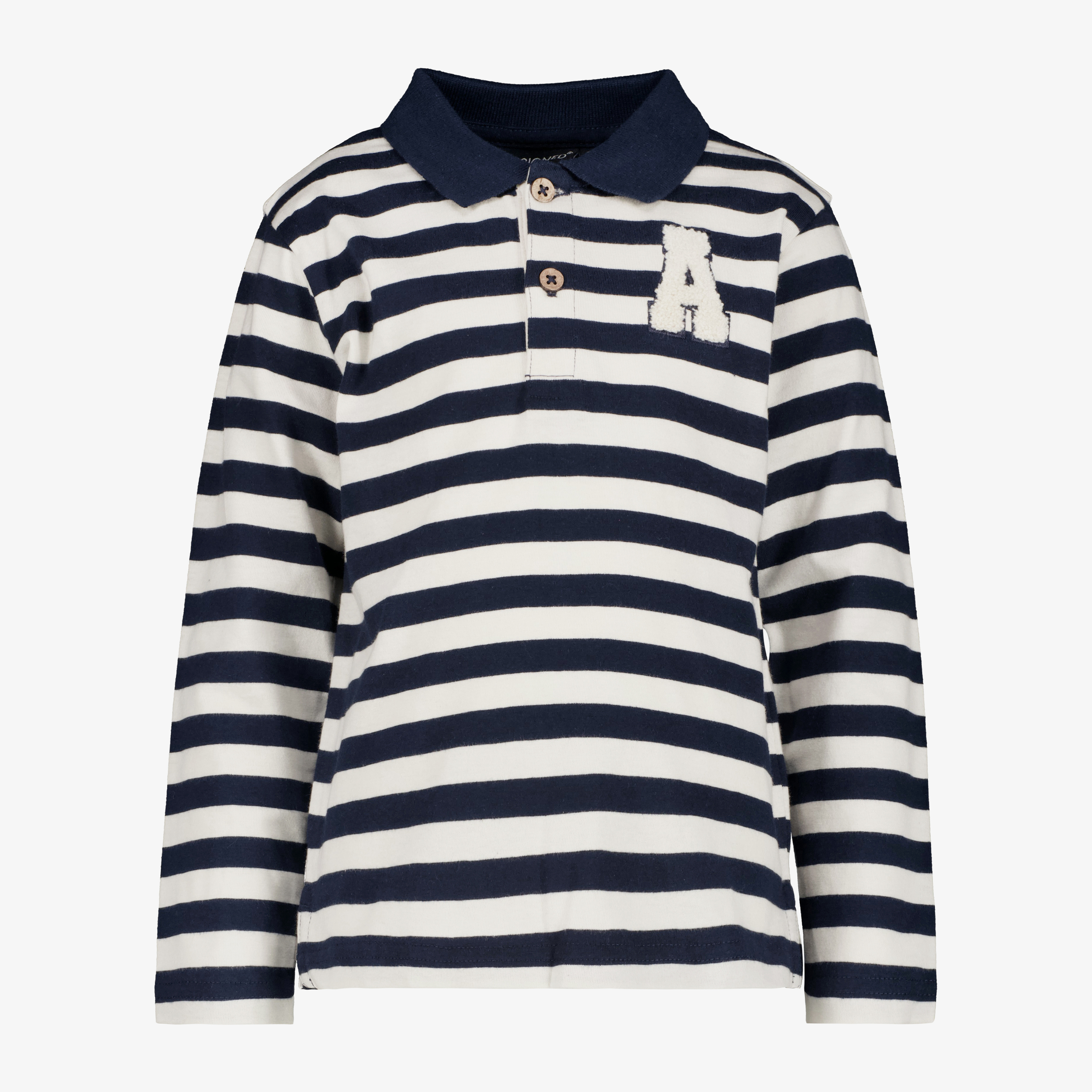 Unsigned gestreepte jongens polo met lange mouwen t-shirts & tops
