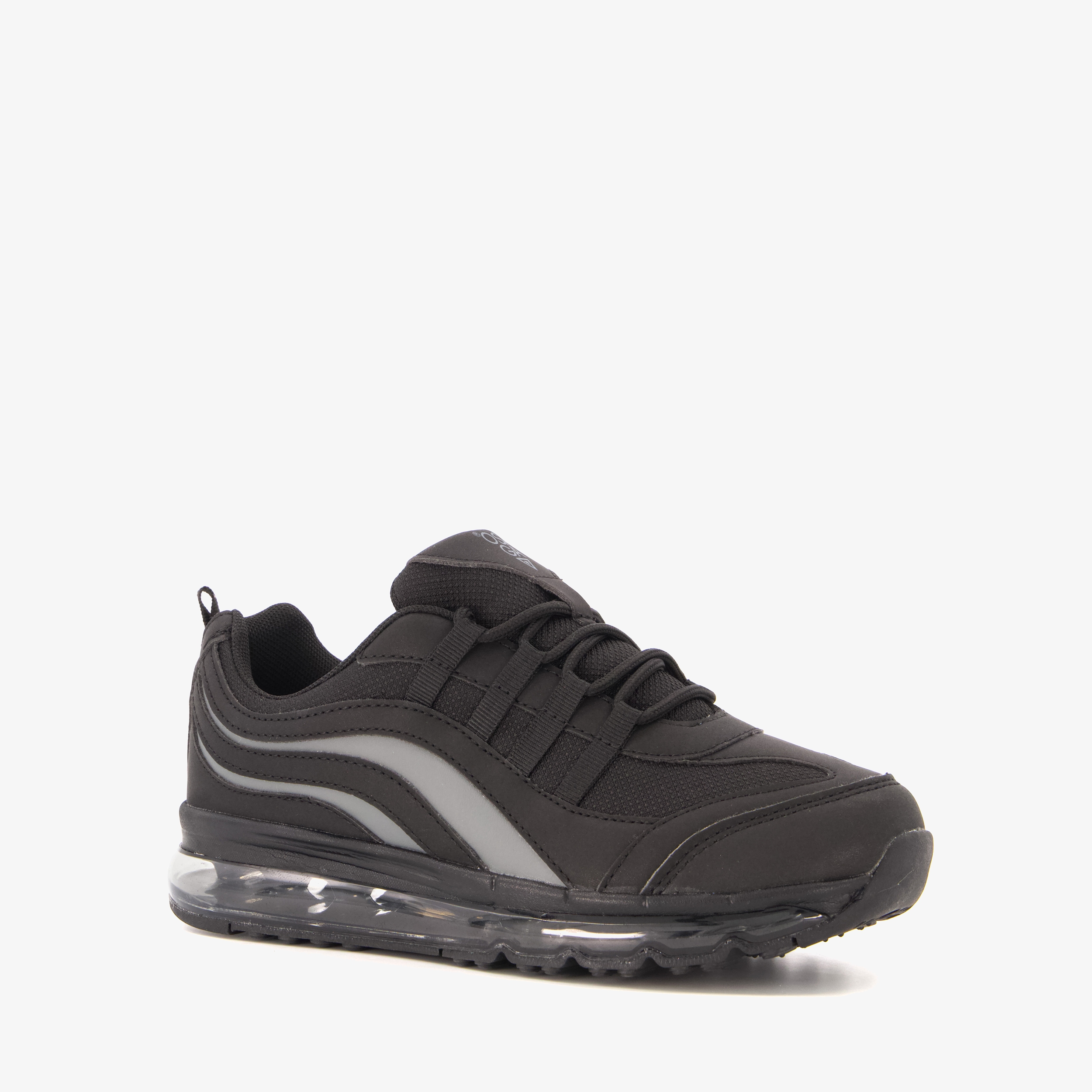 Osaga kinder sneakers met airzool zwart