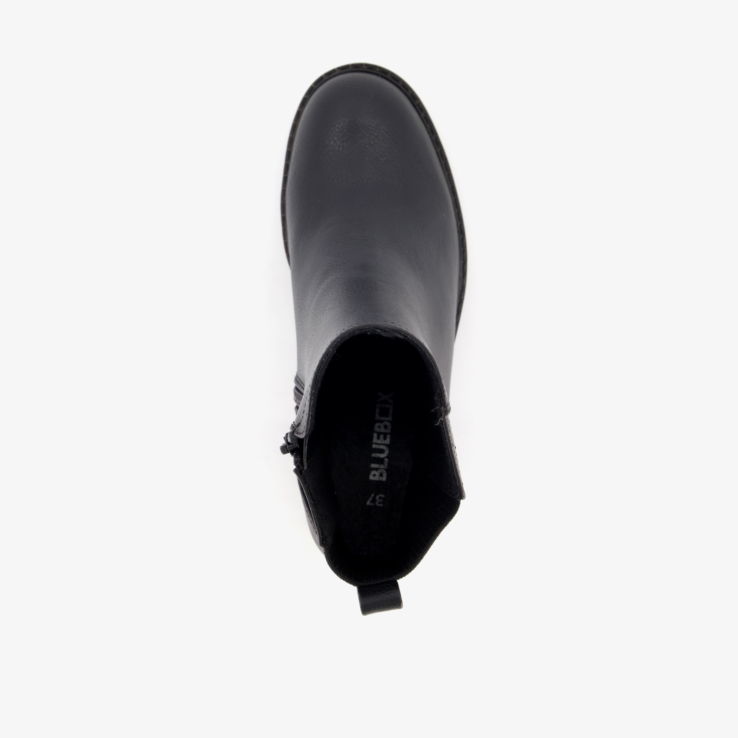 Blue Box dames Chelsea boots met hak zwart – foto 4