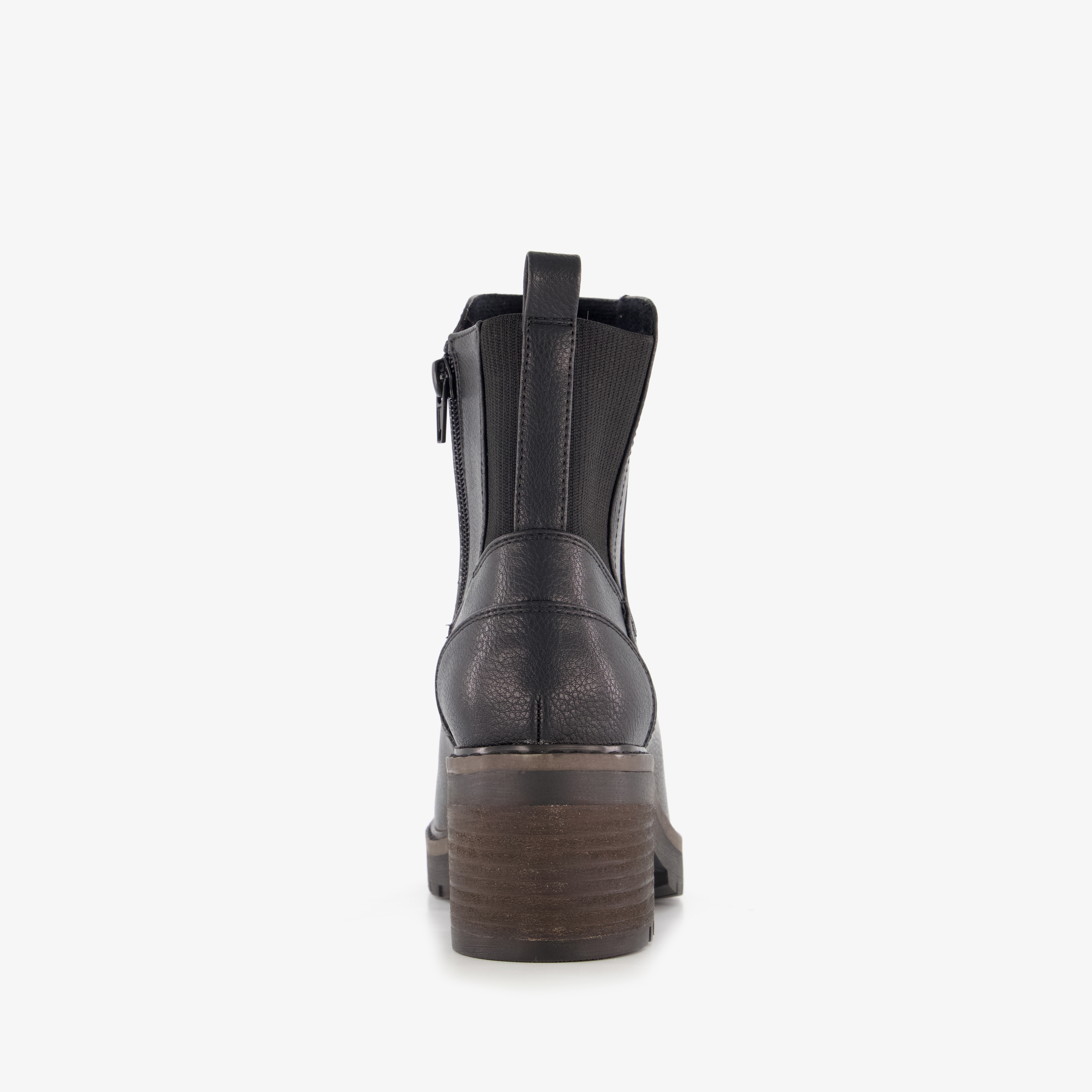 Blue Box dames Chelsea boots met hak zwart – foto 2