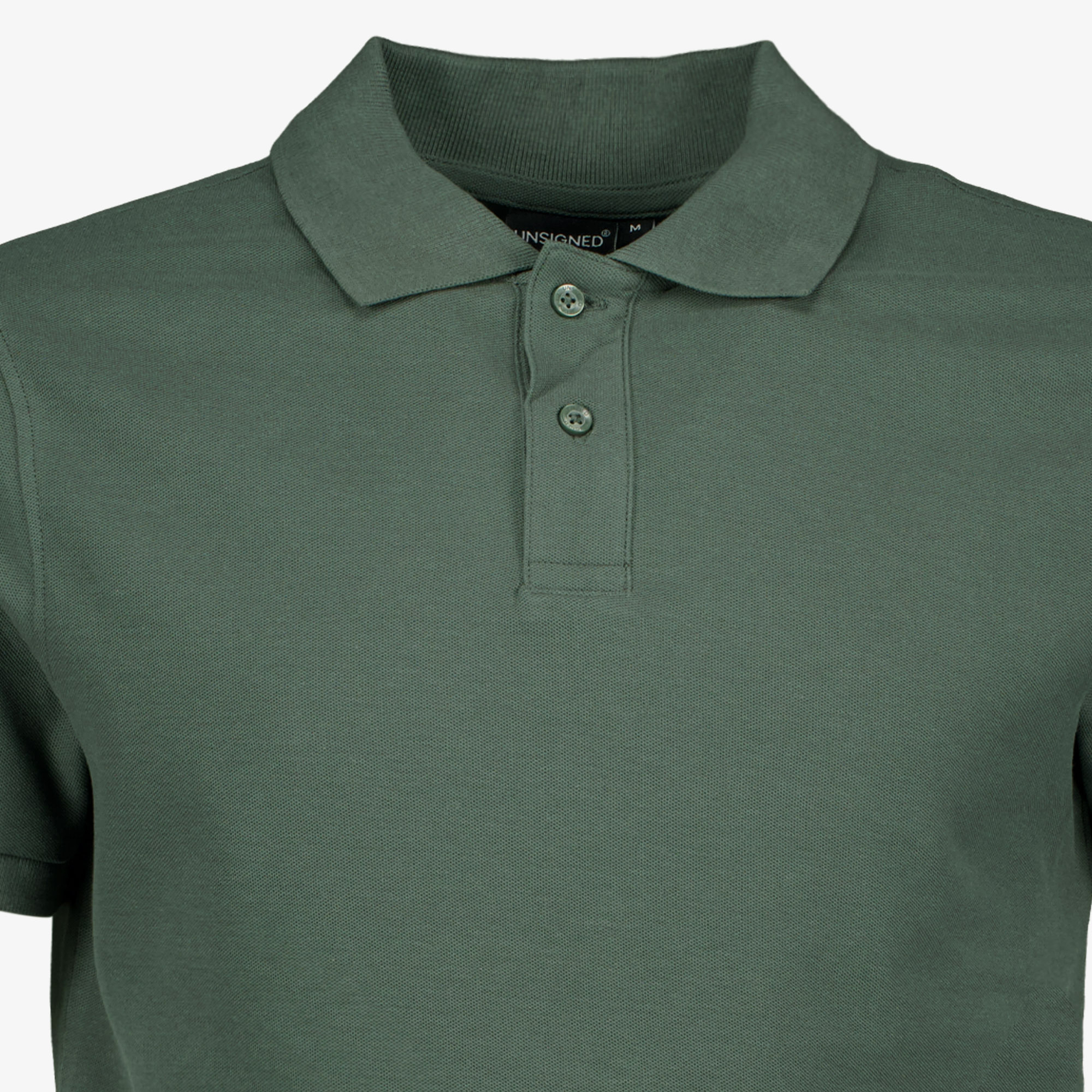 Unsigned heren polo groen t-shirts & tops – foto 2