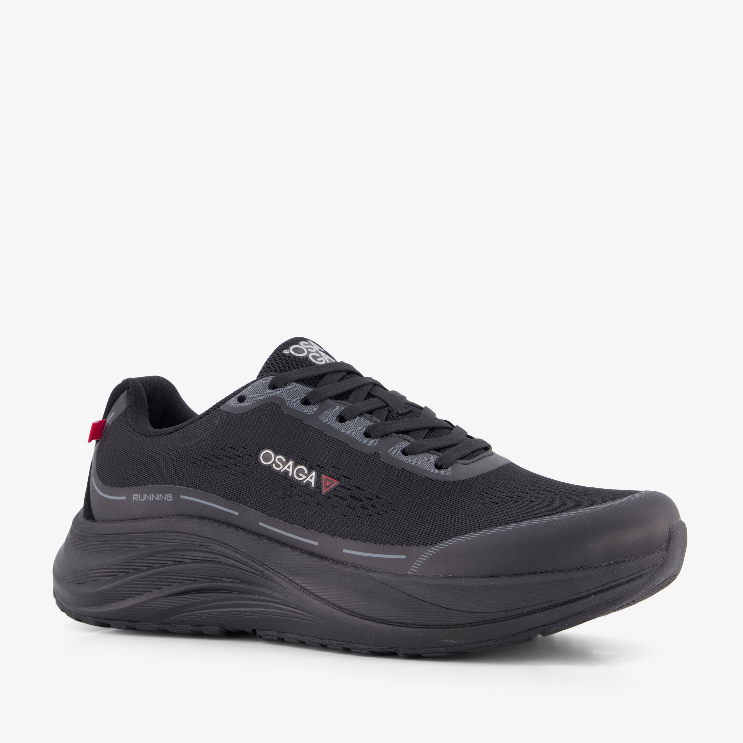 Osaga heren fitnessschoenen zwart sjaals, mutsen & handschoenen