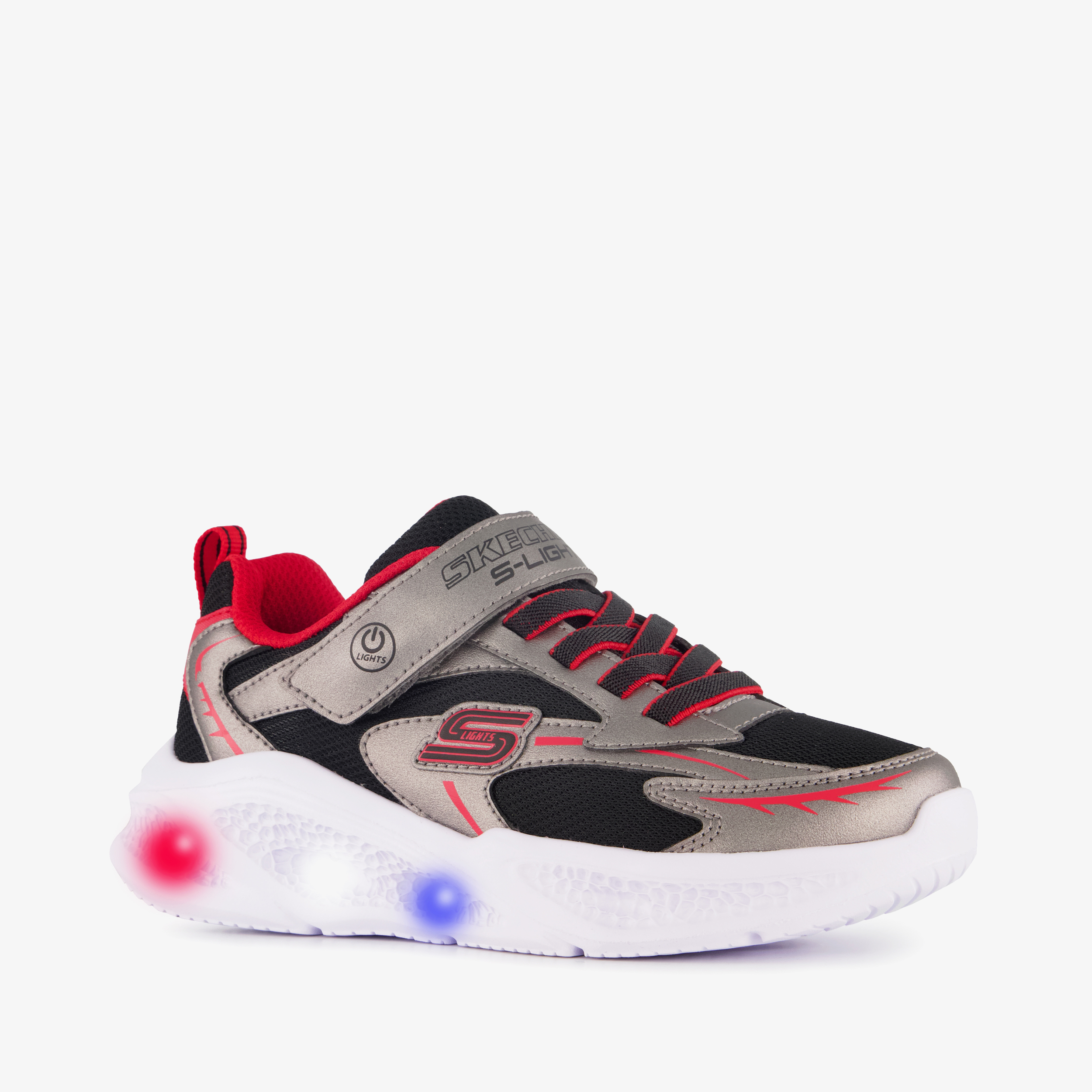 Skechers Skechers Meteor-Lights jongens sneakers met lichtjes