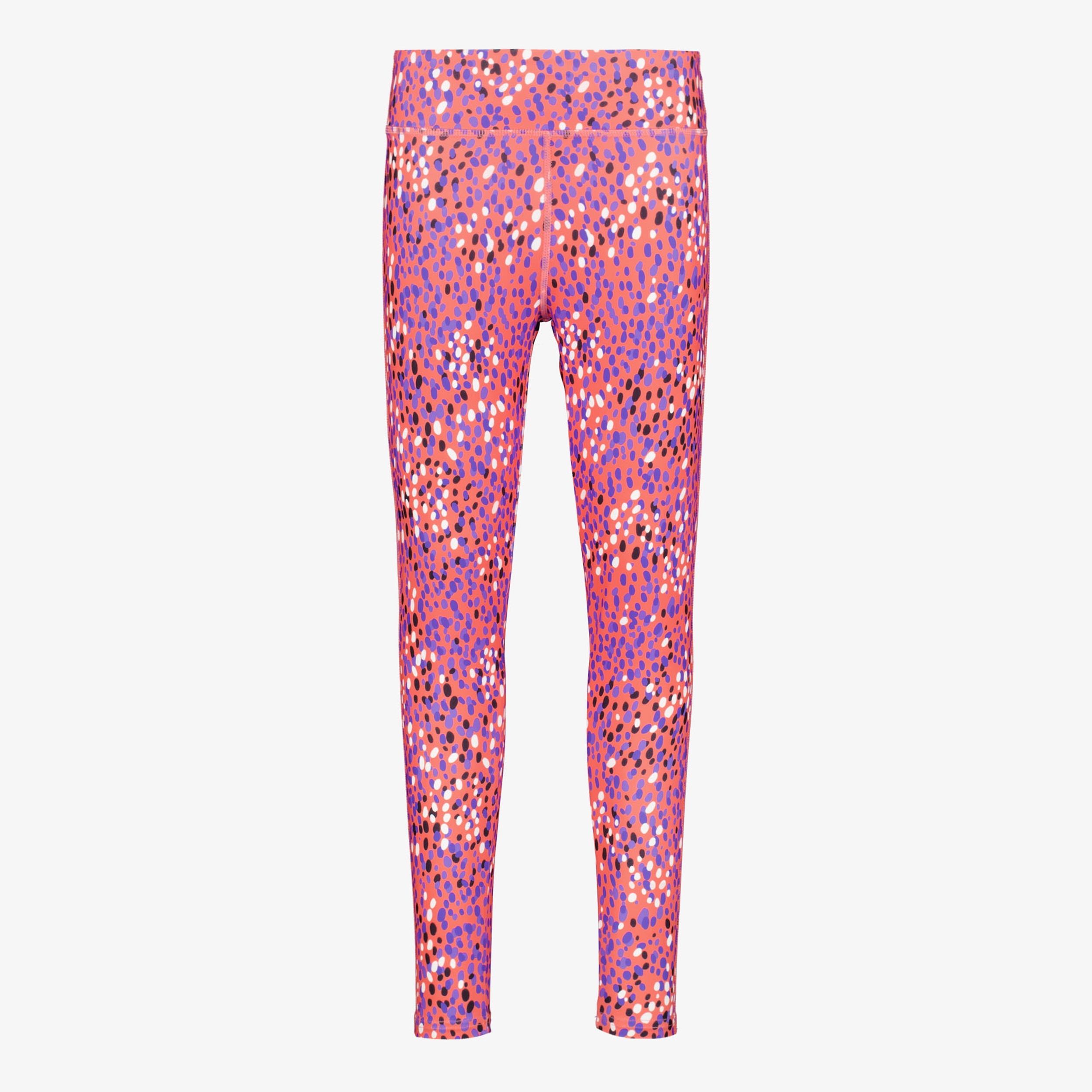 Osaga meisjes sportlegging stippenprint oranje