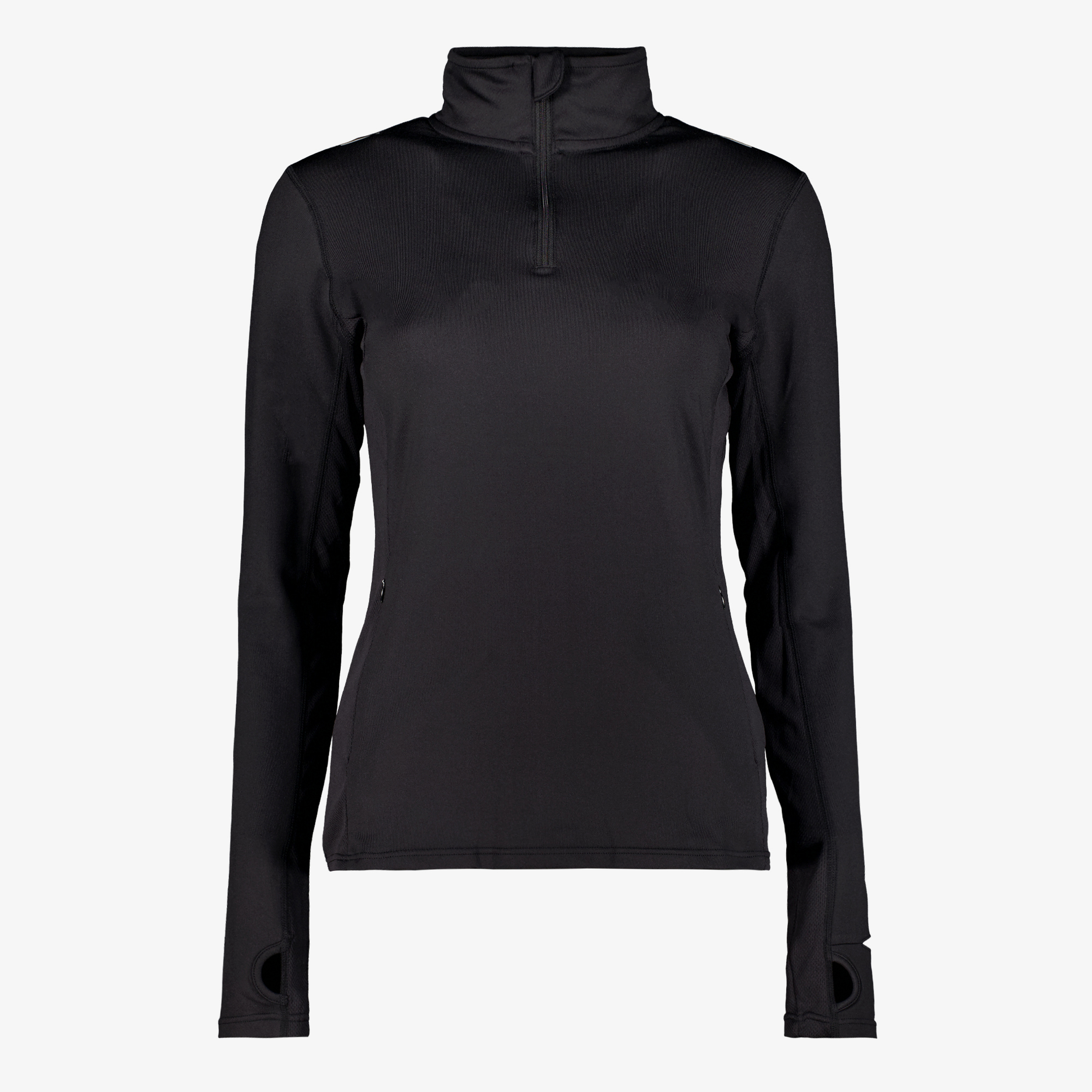 Osaga Dry dames  hardloop pully zwart longsleevestrainingsjassen