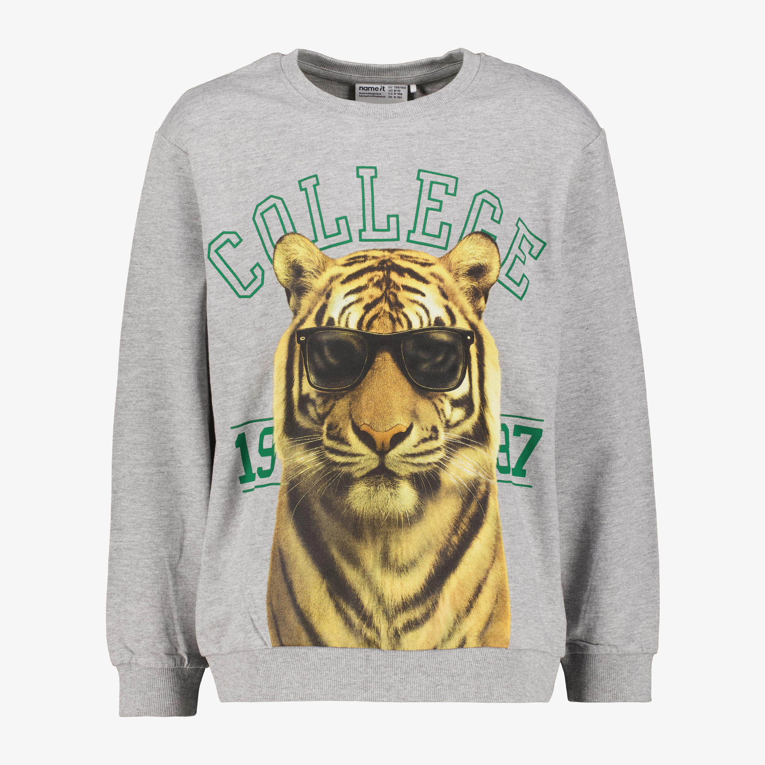 Name It jongens sweater met tijger opdruk truien & vesten