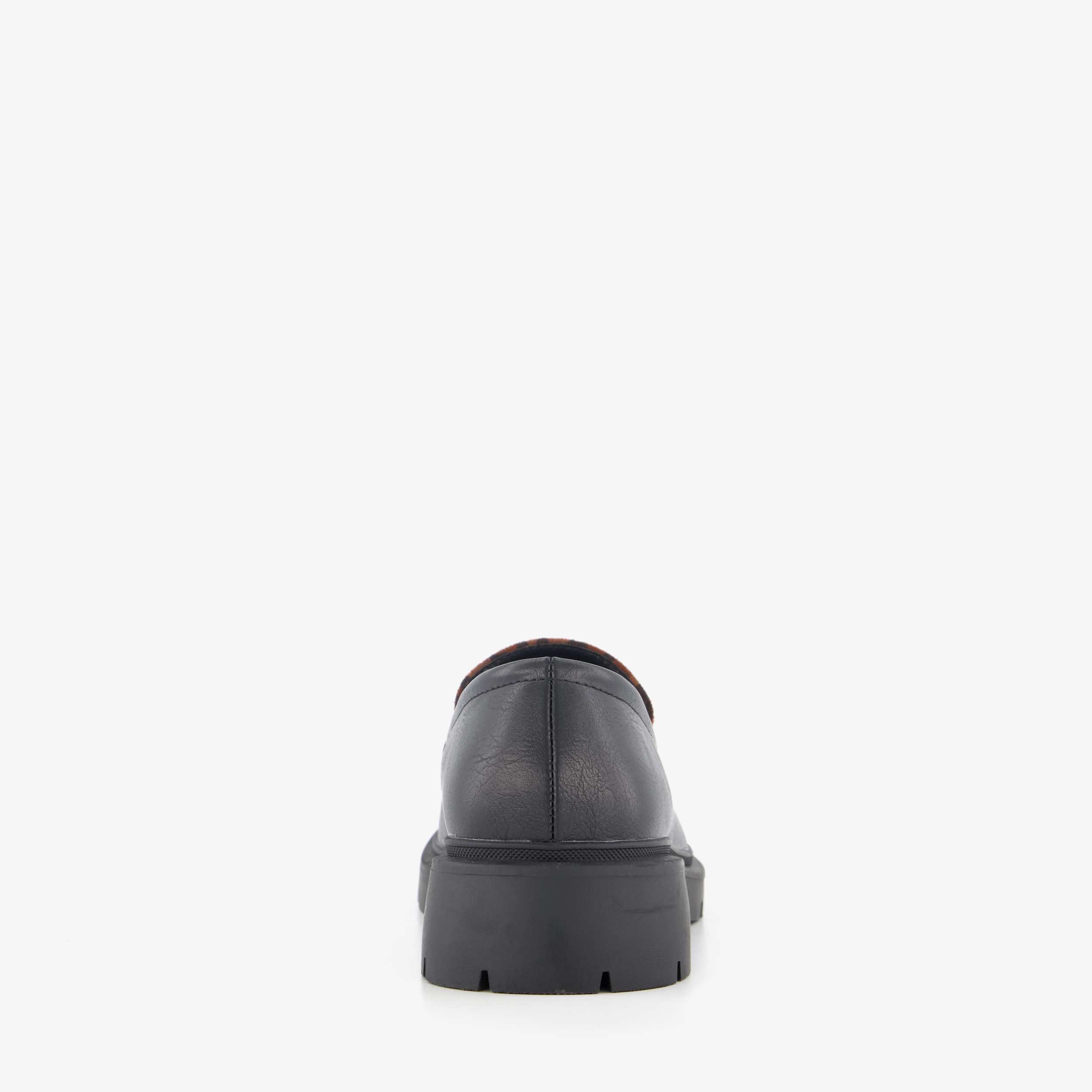 Nova dames loafers met panterprint details zwart – foto 2