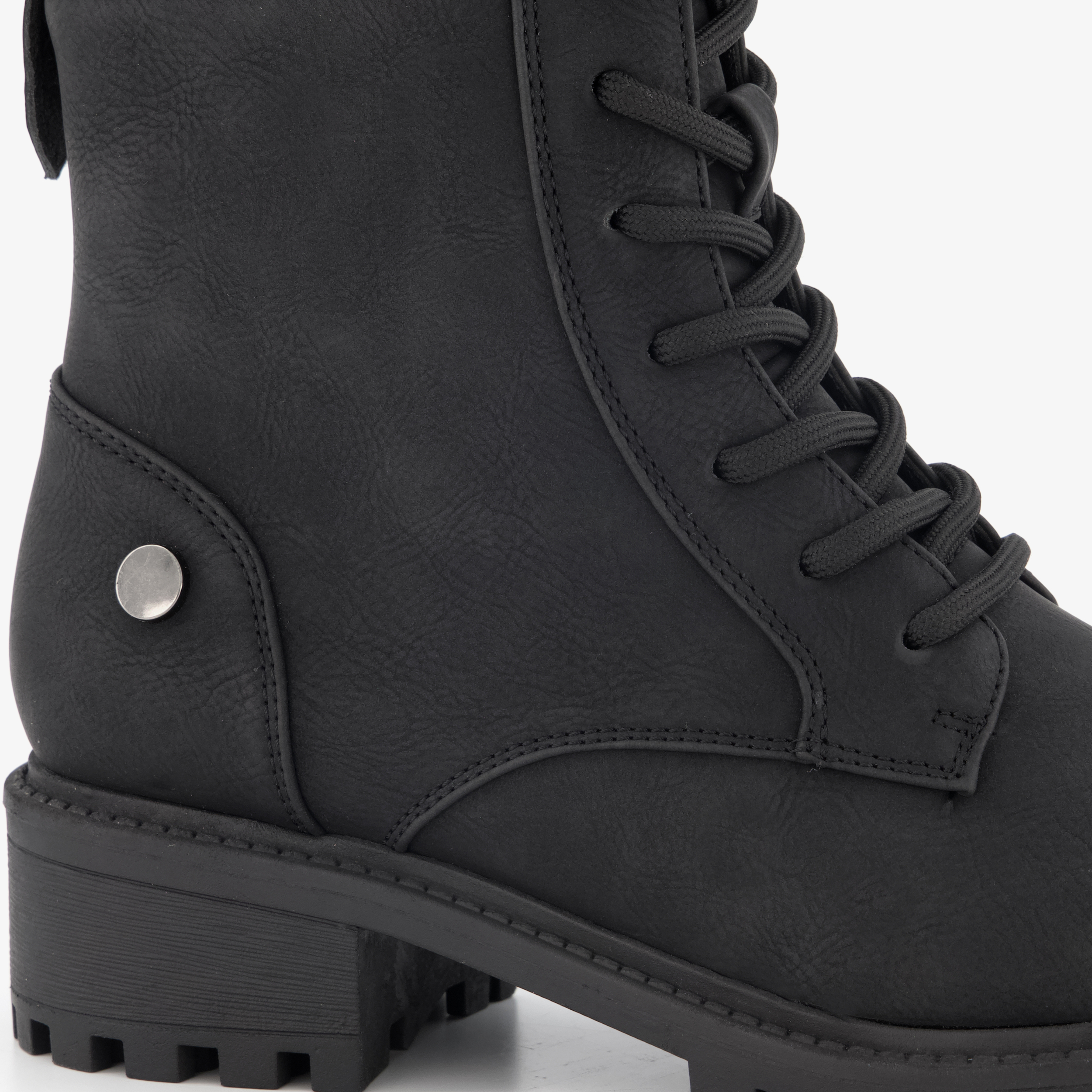 Blue Box dames veterboots zwart laarzen – foto 5
