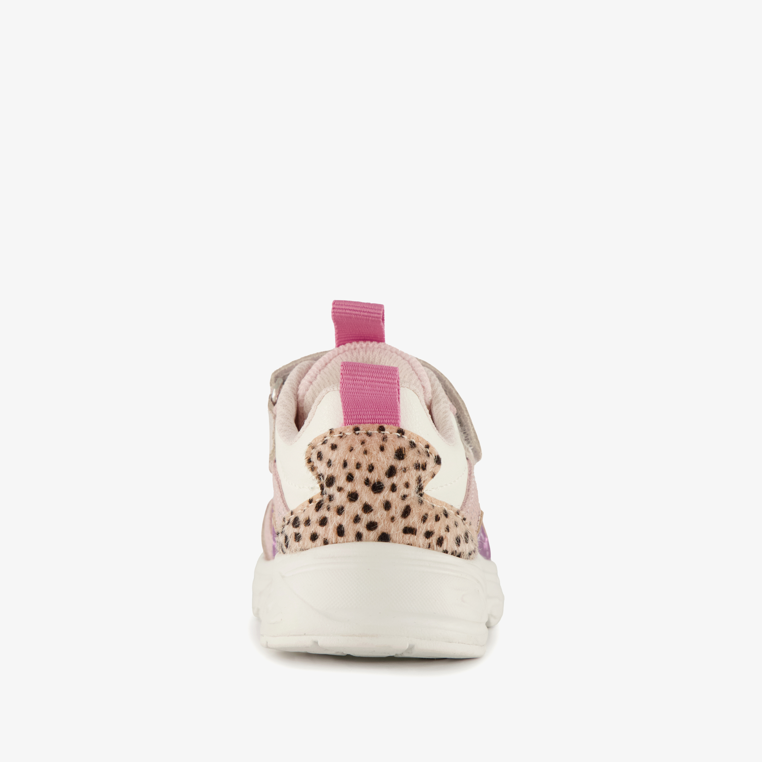 Braqeez leren meisjes sneakers roze – foto 2