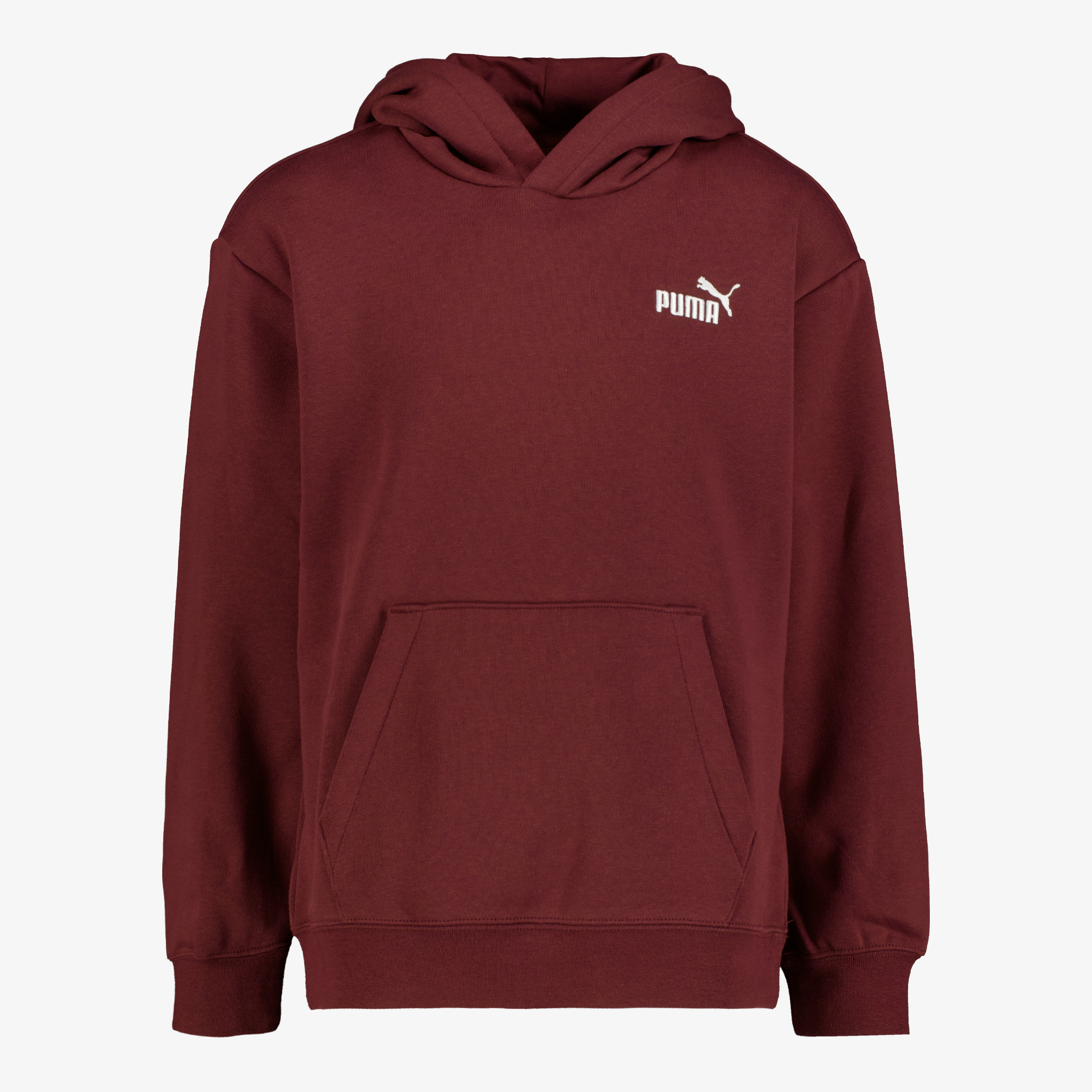 Puma Essentials Small Logo kinder hoodie rood