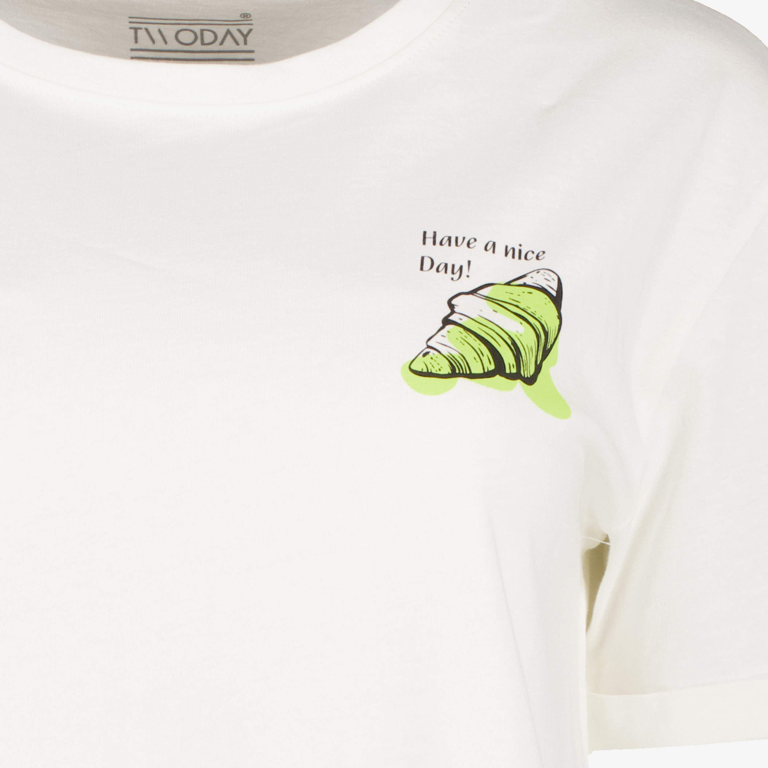 TwoDay dames T-shirt met backprint wit t-shirts & tops – foto 2