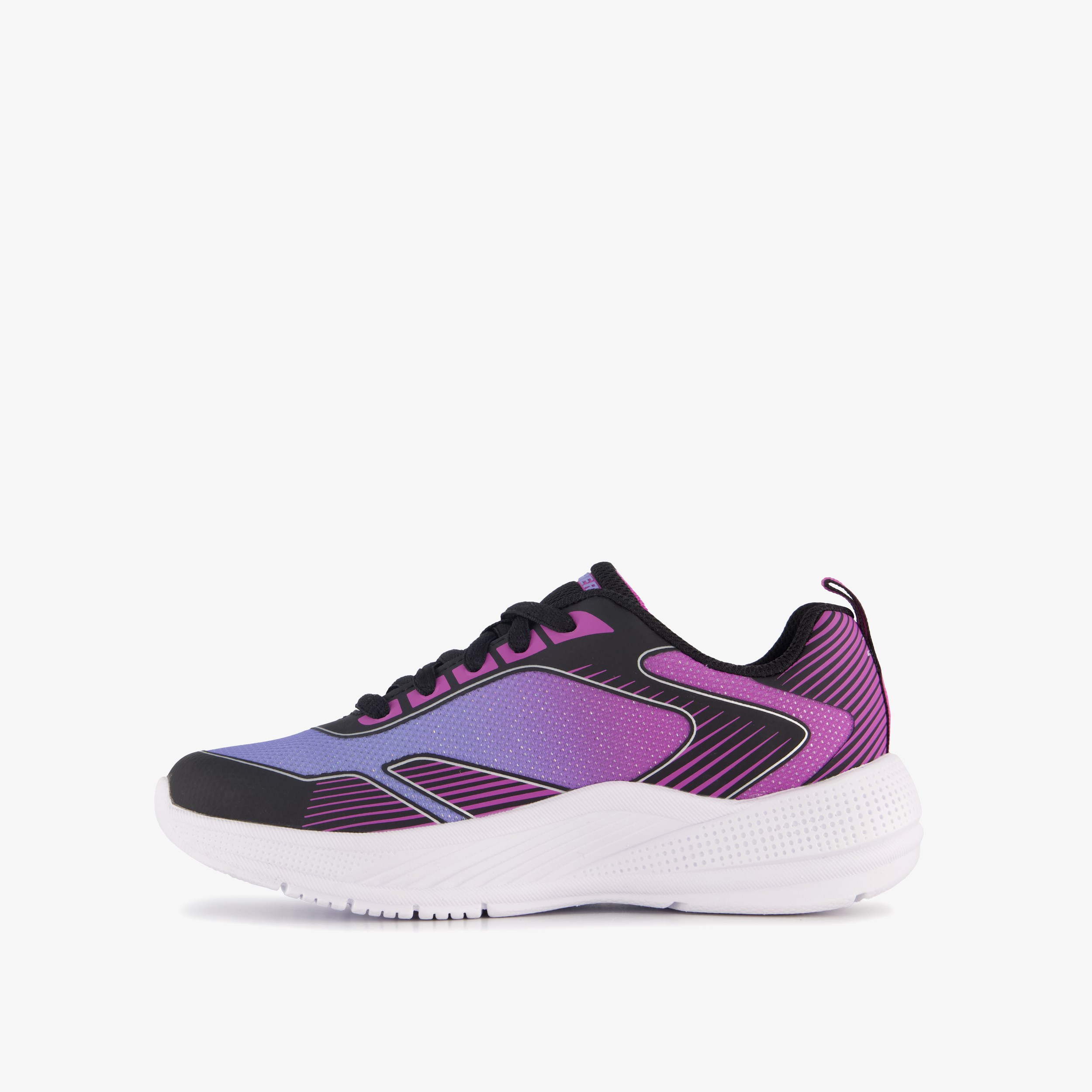 Skechers Microspec Advance meisjes sneakers paars roze