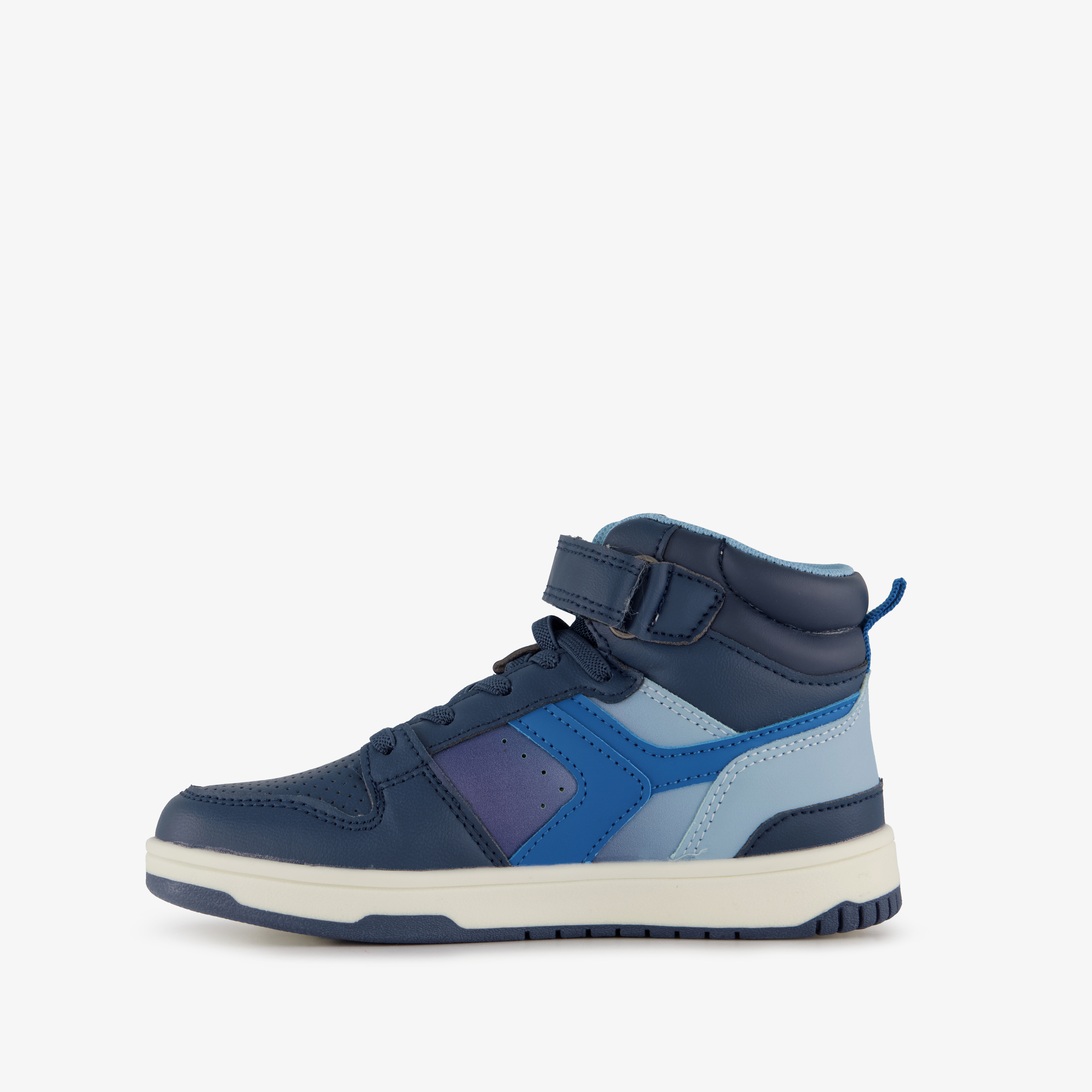 Blue Box hoge jongens sneakers blauw