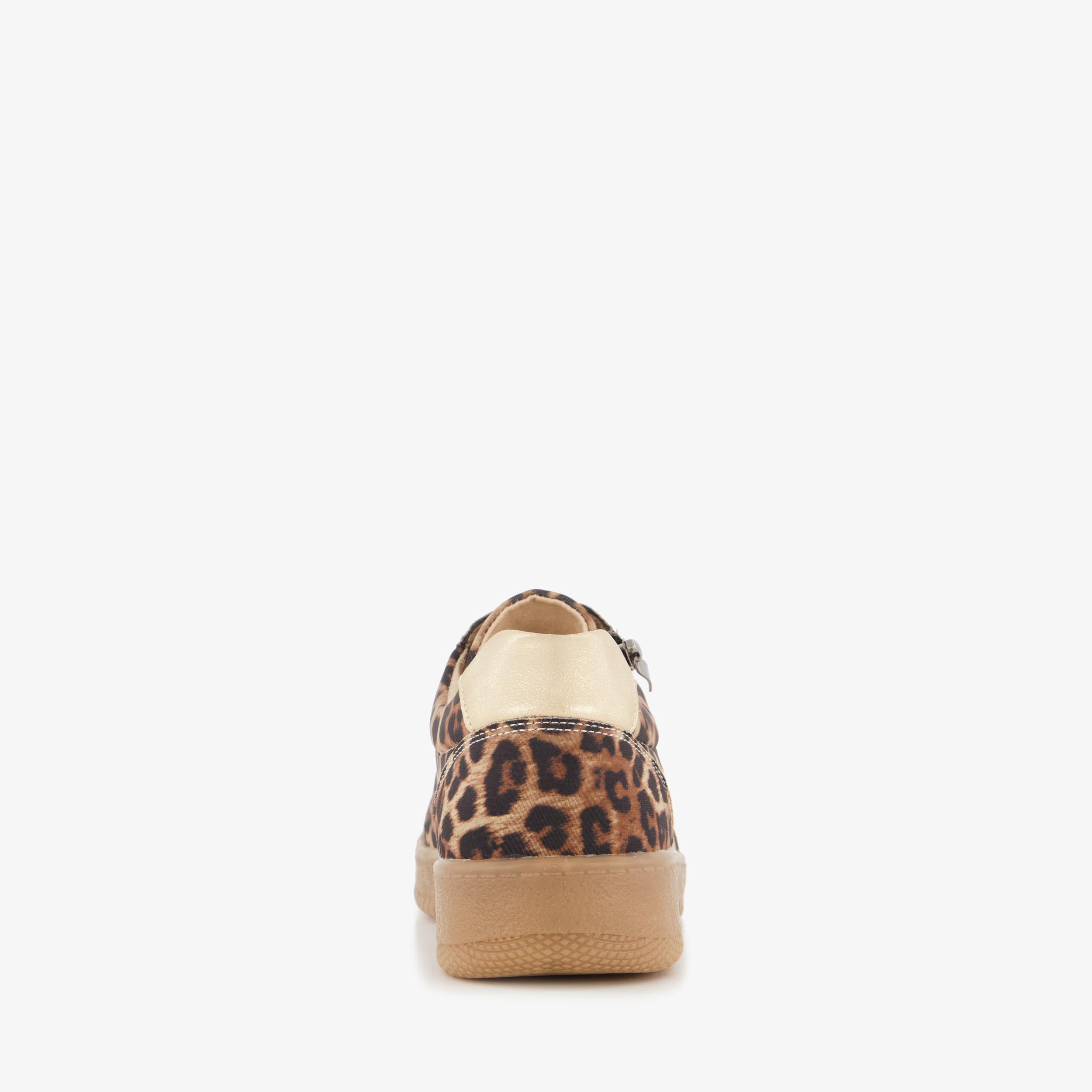 Natuform dames sneakers met luipaardprint bruin – foto 2