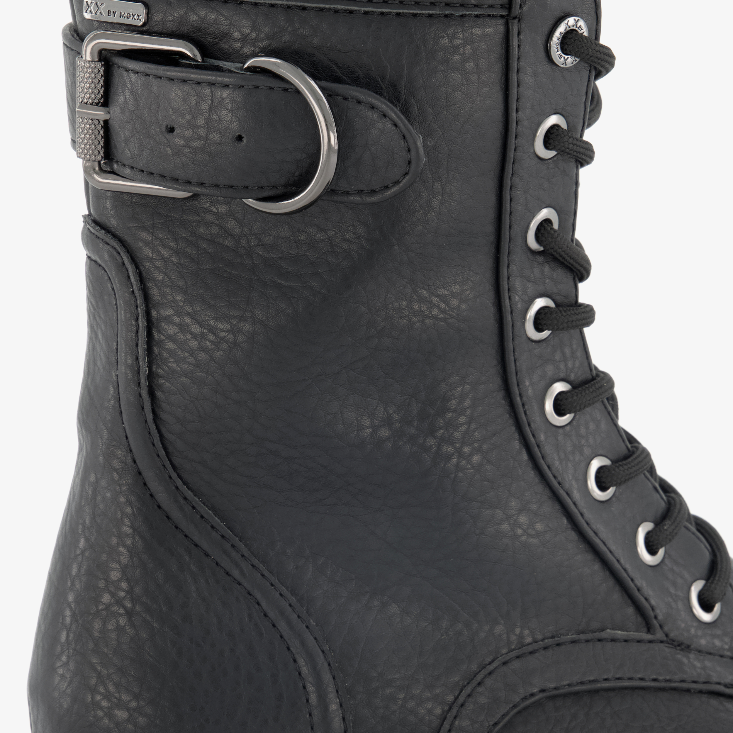 XX By Mexx dames veterboots zwart – foto 5