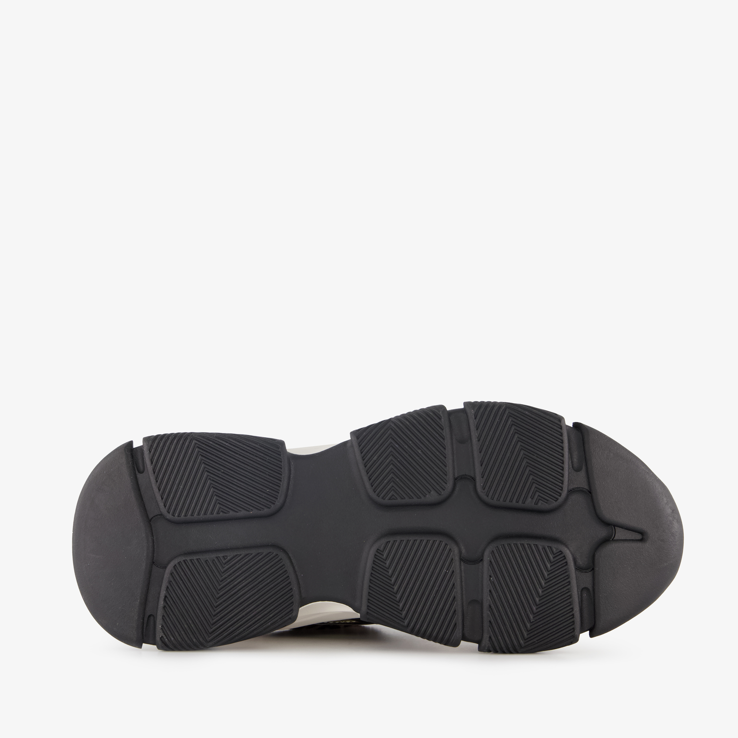 Blue Box dames dad sneakers met panterprint zwart – foto 3