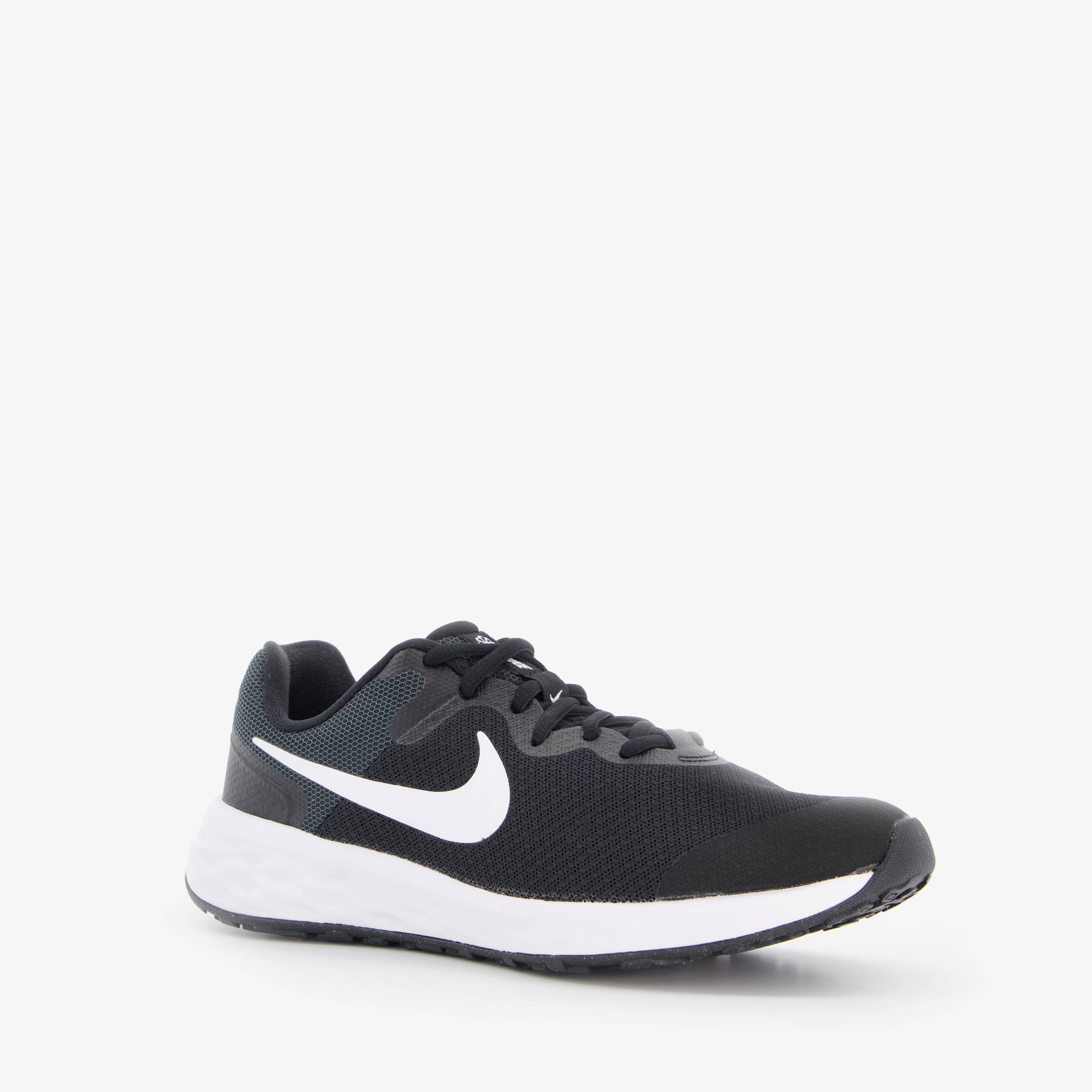 Nike Revolution 6 kinder sneakers zwart wit