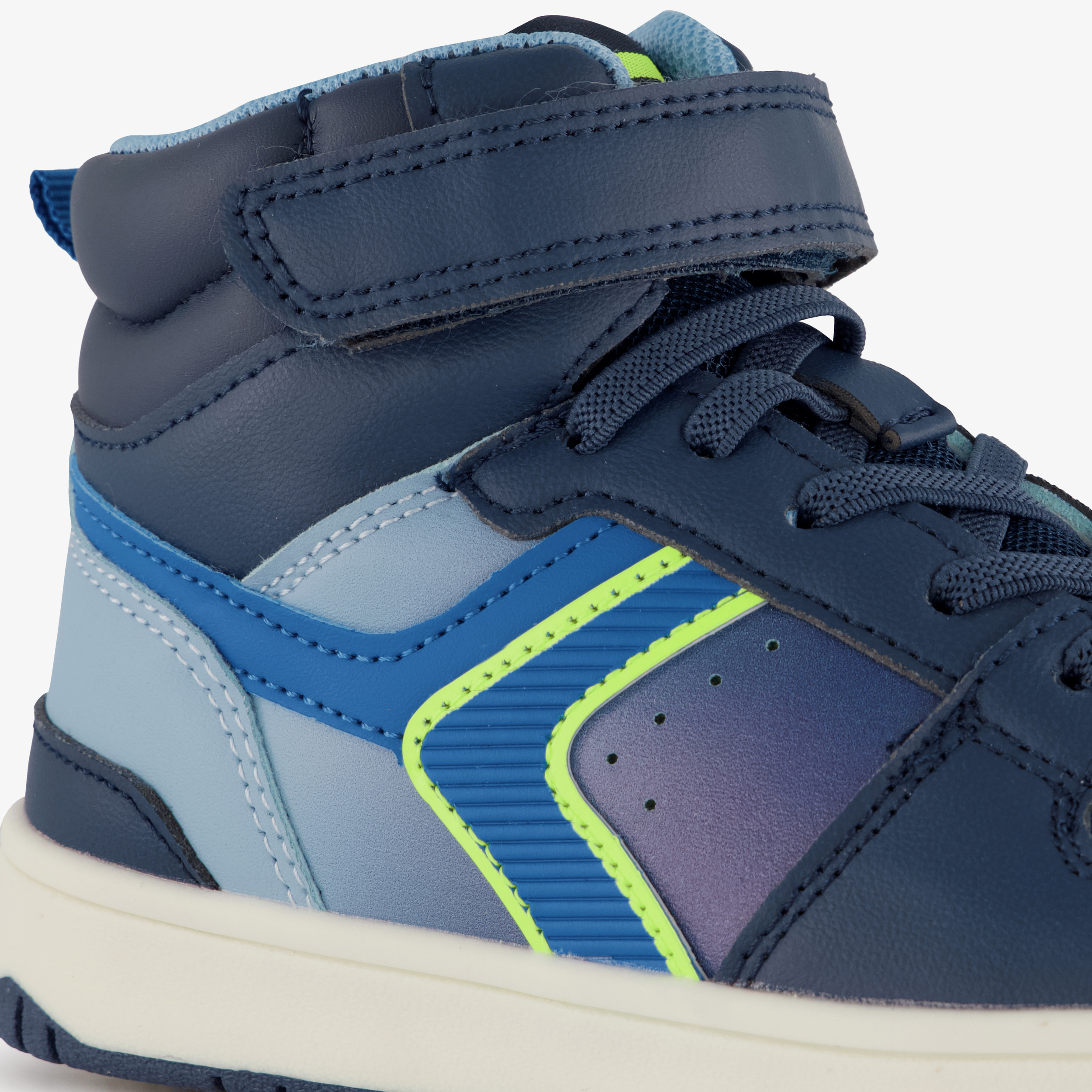 Blue Box hoge jongens sneakers blauw – foto 5