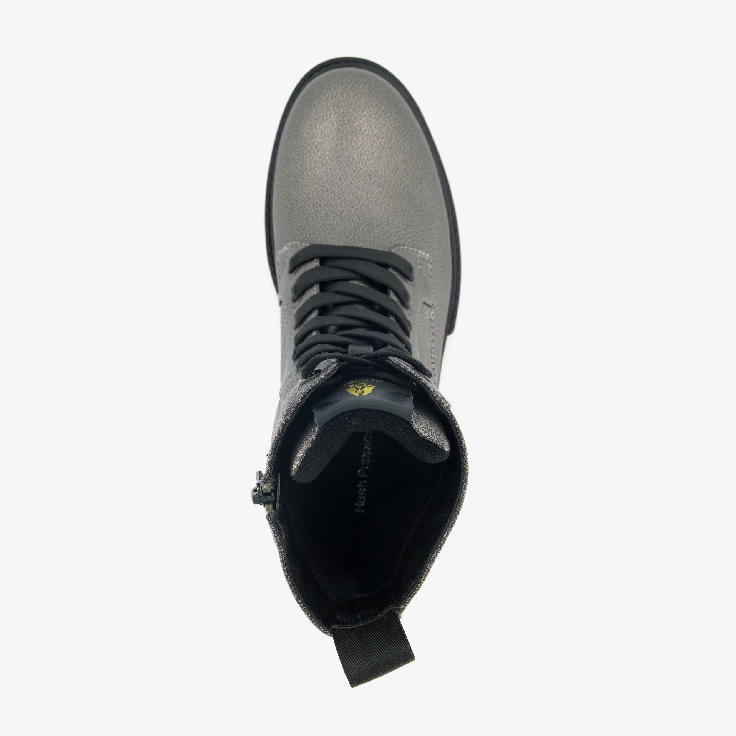 Hush Puppies dames veterboots zilver laarzen – foto 4