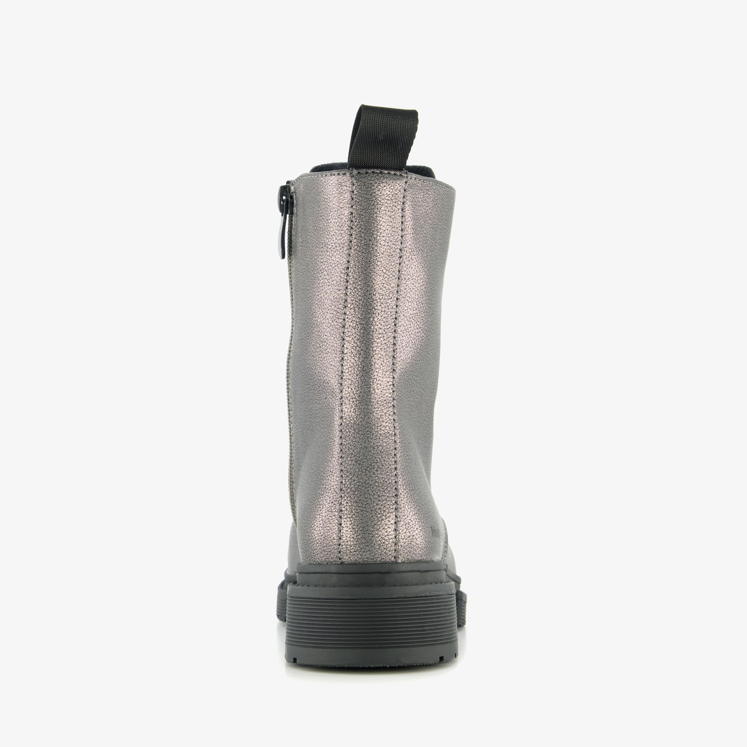 Hush Puppies dames veterboots zilver laarzen – foto 2