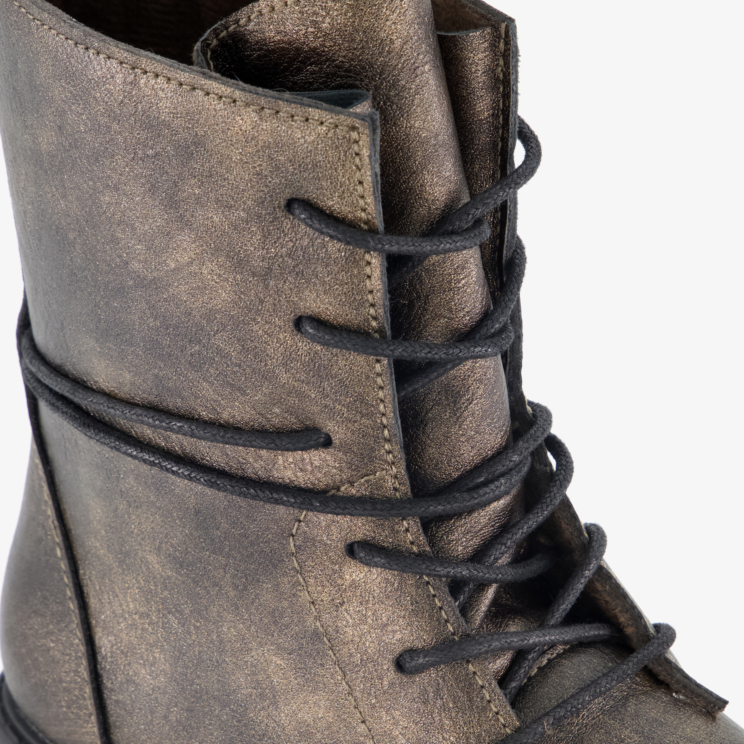 Blue Box meisjes veterboots brons – foto 5