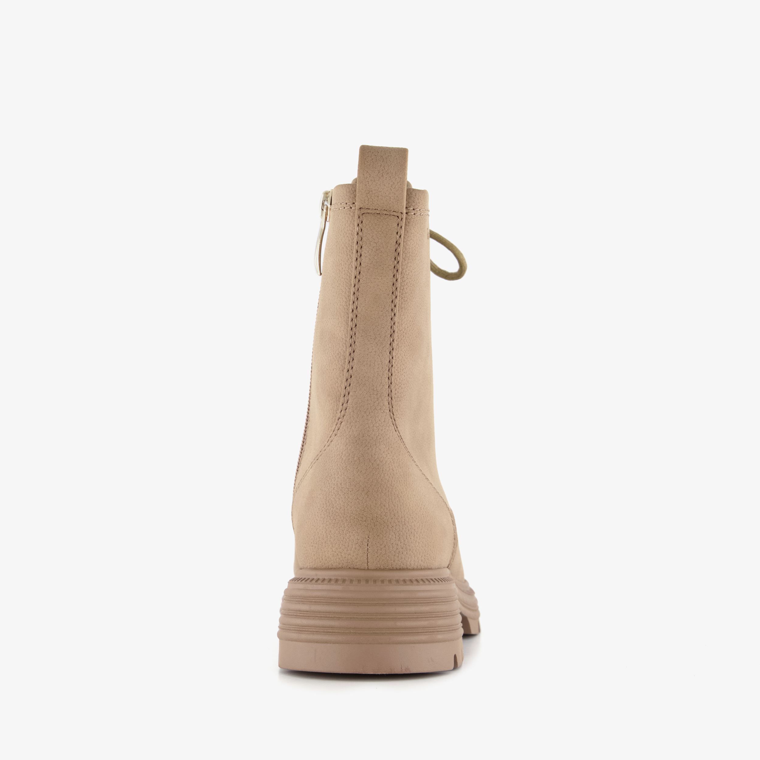 Tamaris dames veterboots beige laarzen – foto 2