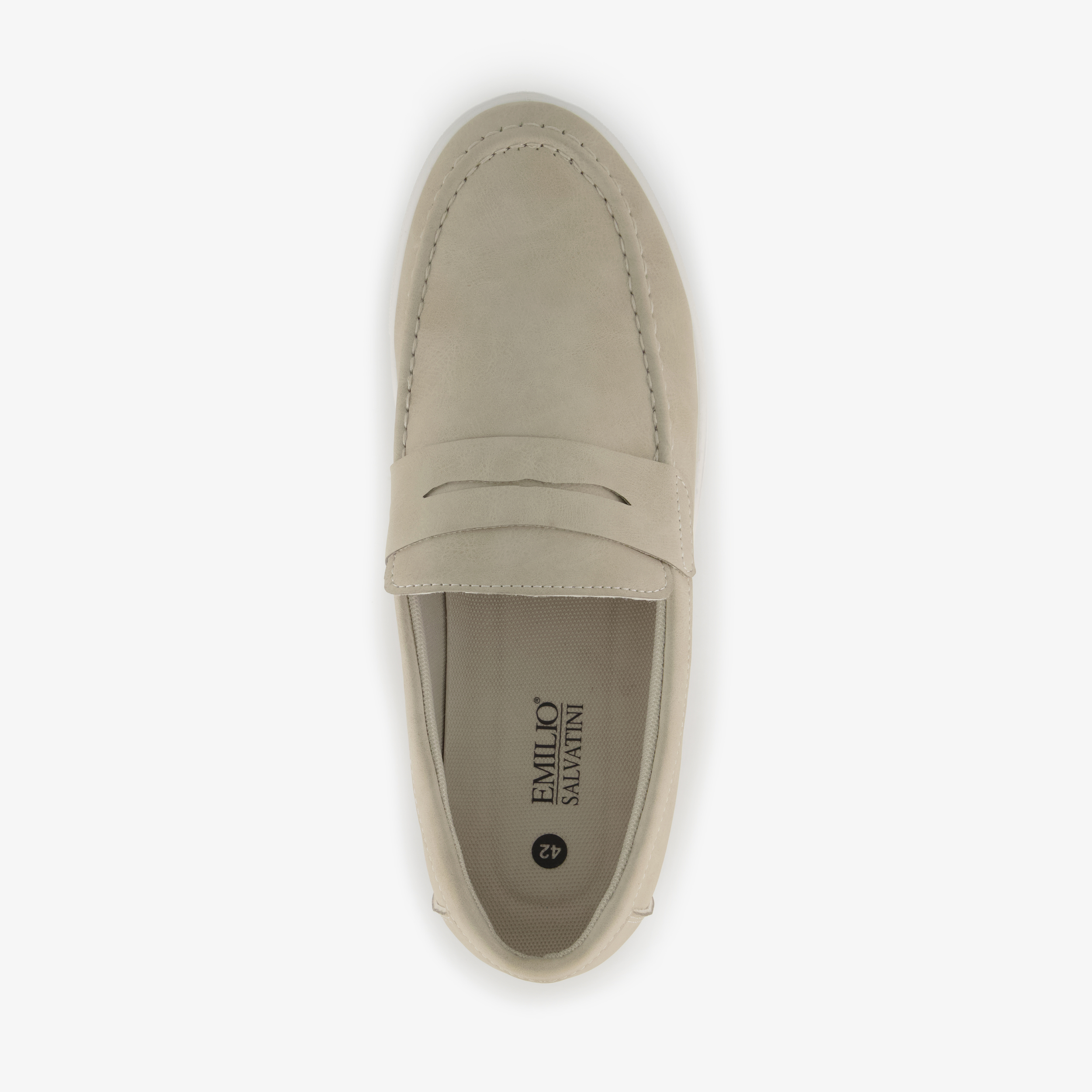Emilio Salvatini heren instappers beige – foto 4