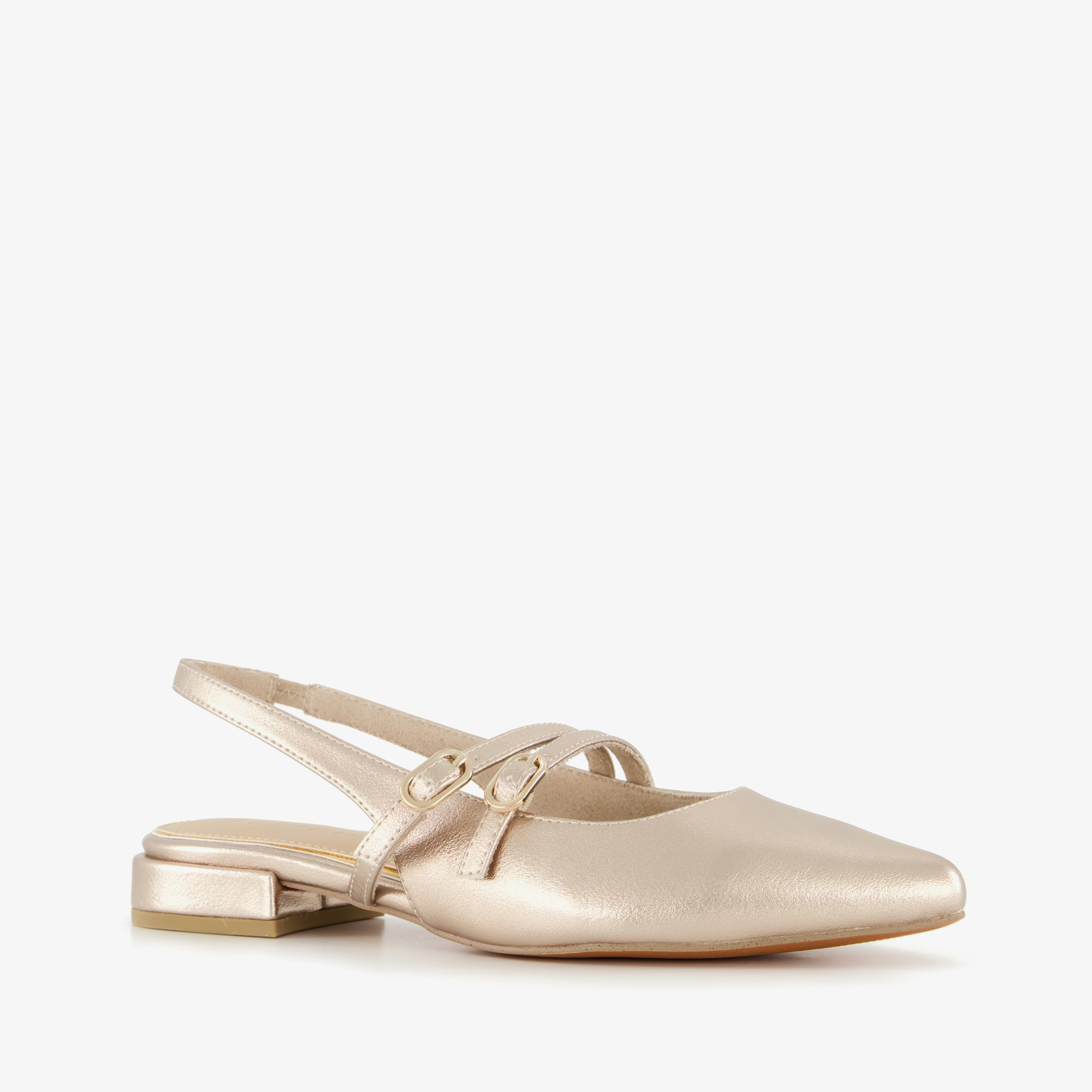 Marco Tozzi slingbacks champagne goud dames