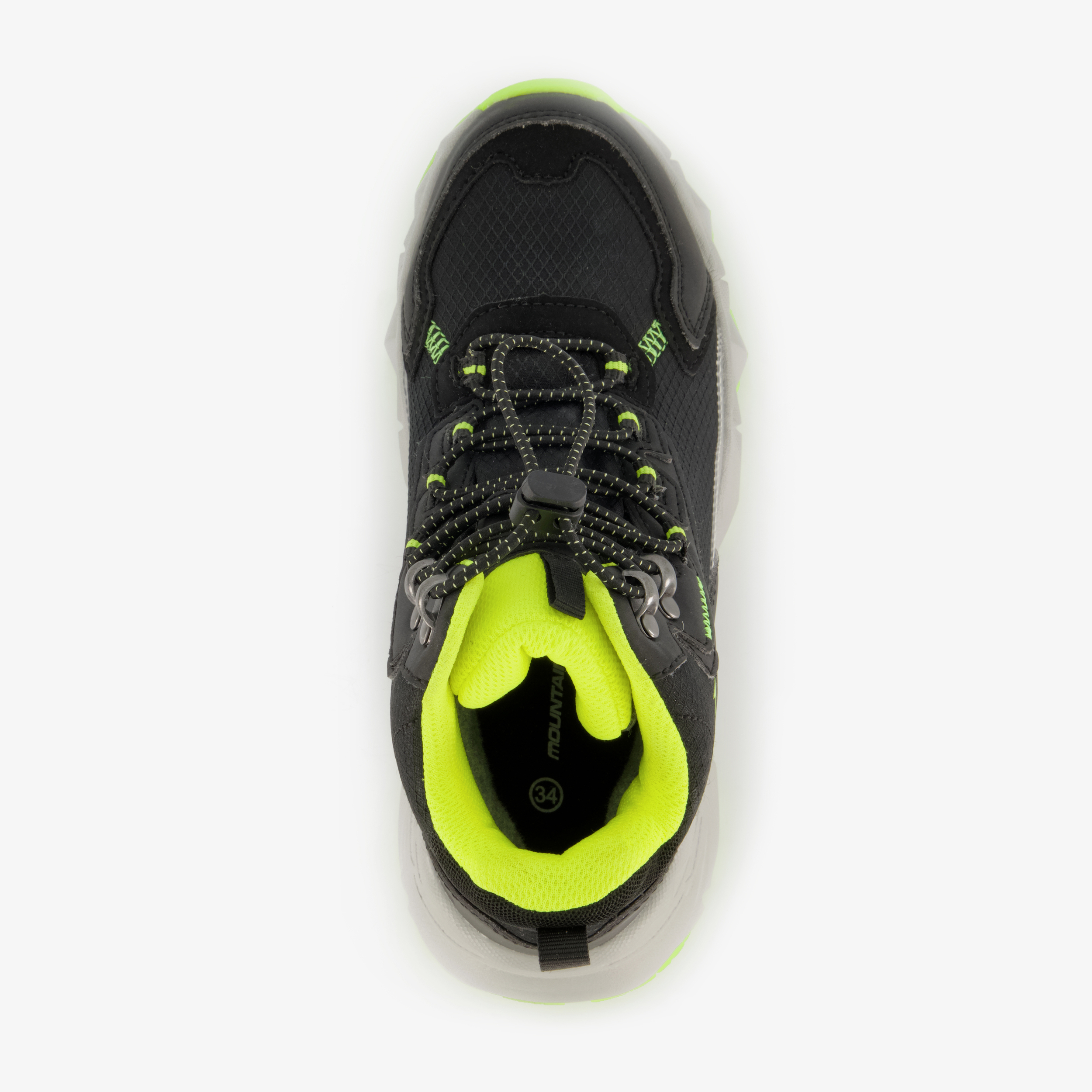Mountain Peak hoge jongens wandelschoenen cat. A B zwart groen – foto 4