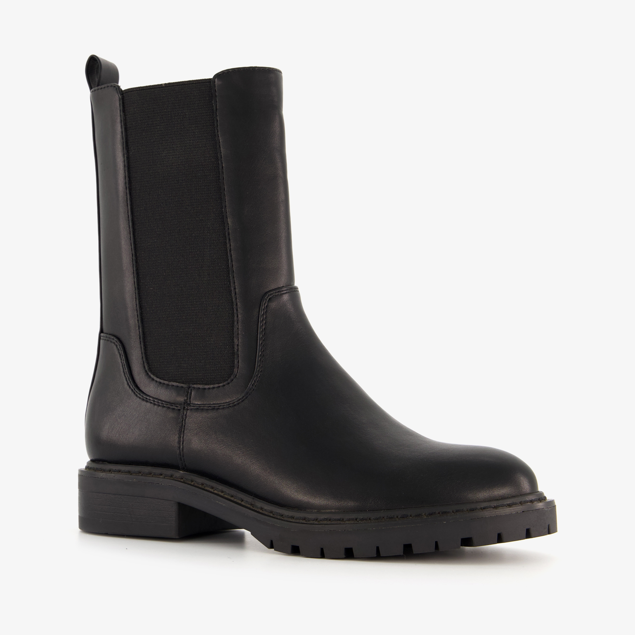 Blue Box dames chelsea boots zwart