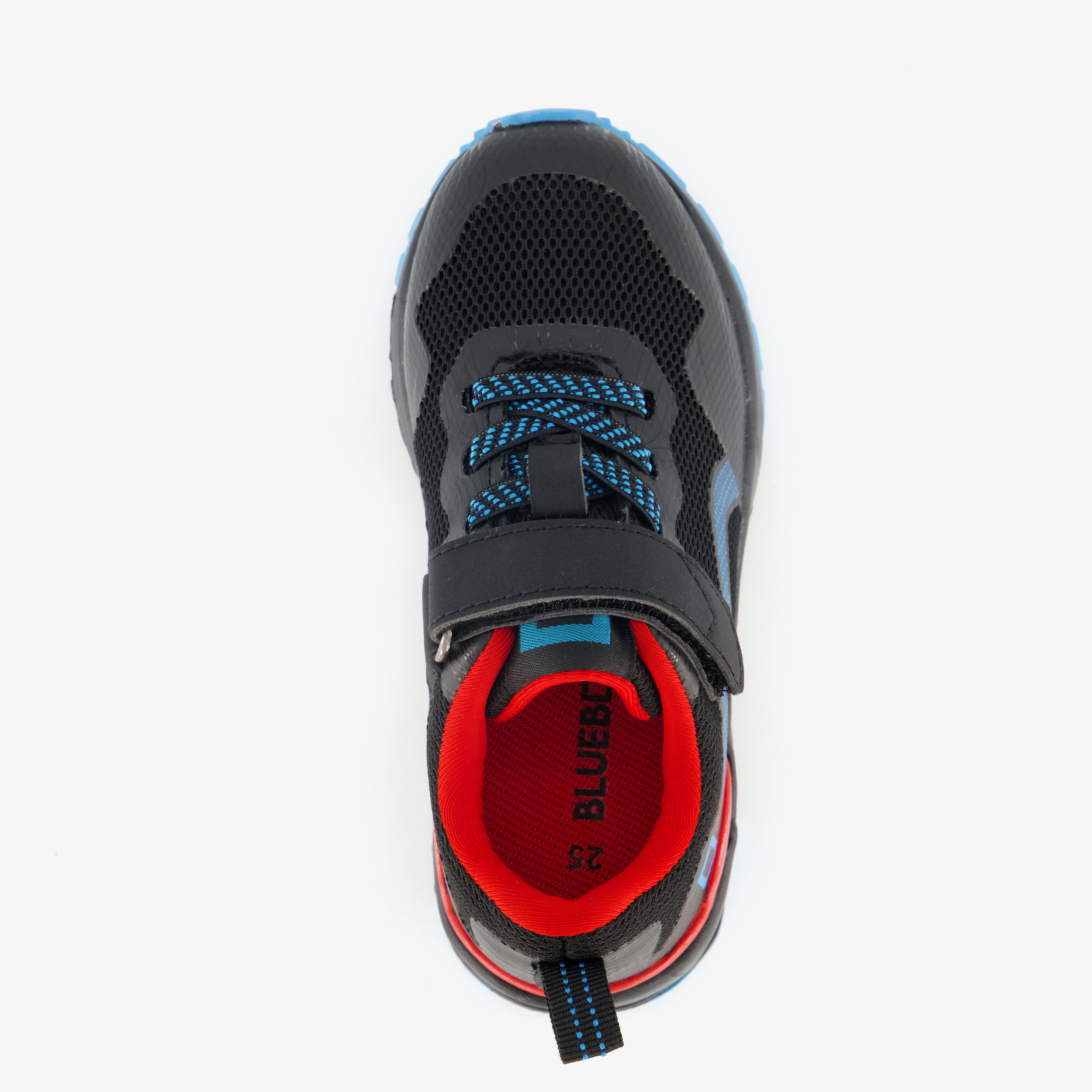 Blue Box jongens sneakers zwart blauw – foto 4