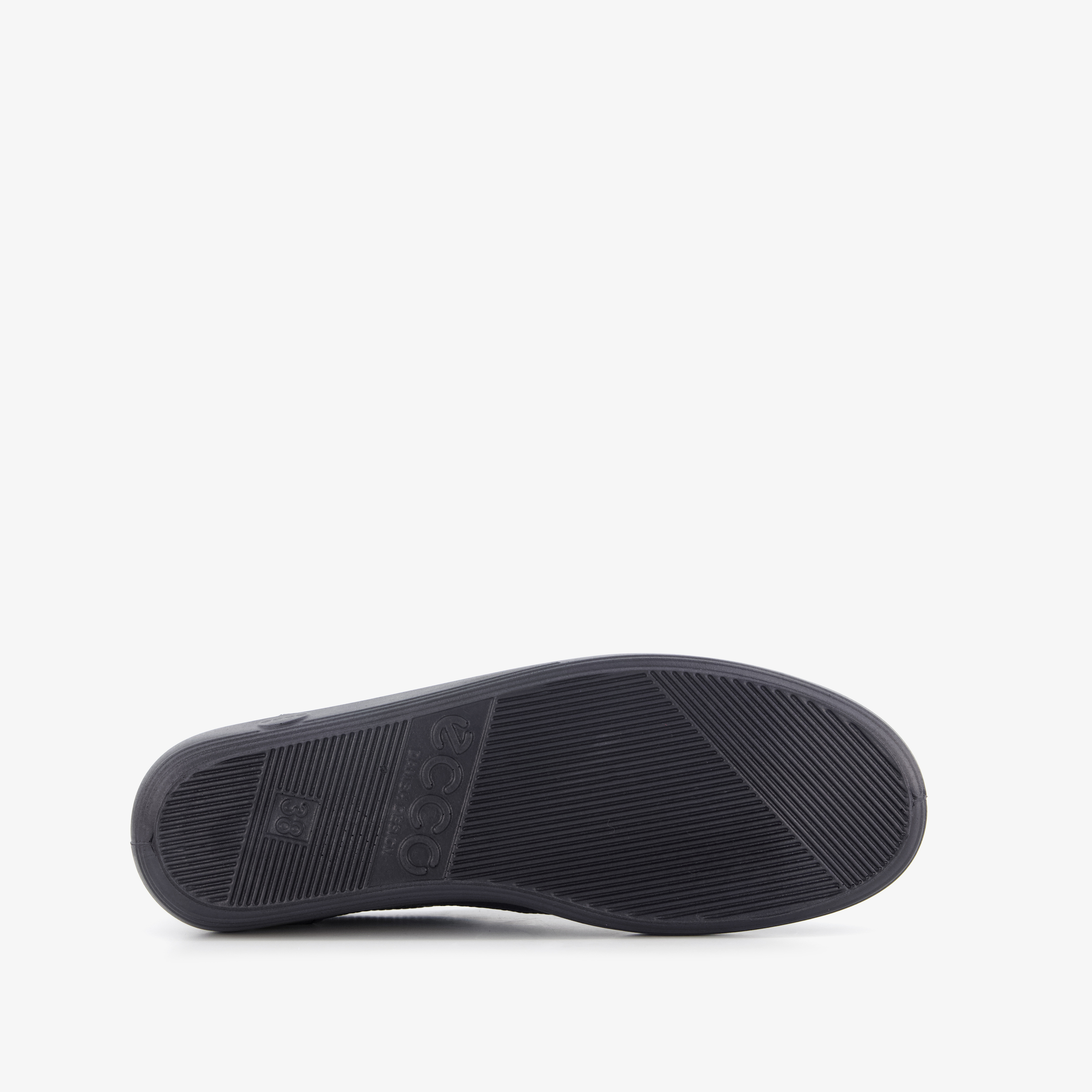 ECCO Soft 2.0 Classic leren dames sneakers blauw – foto 3