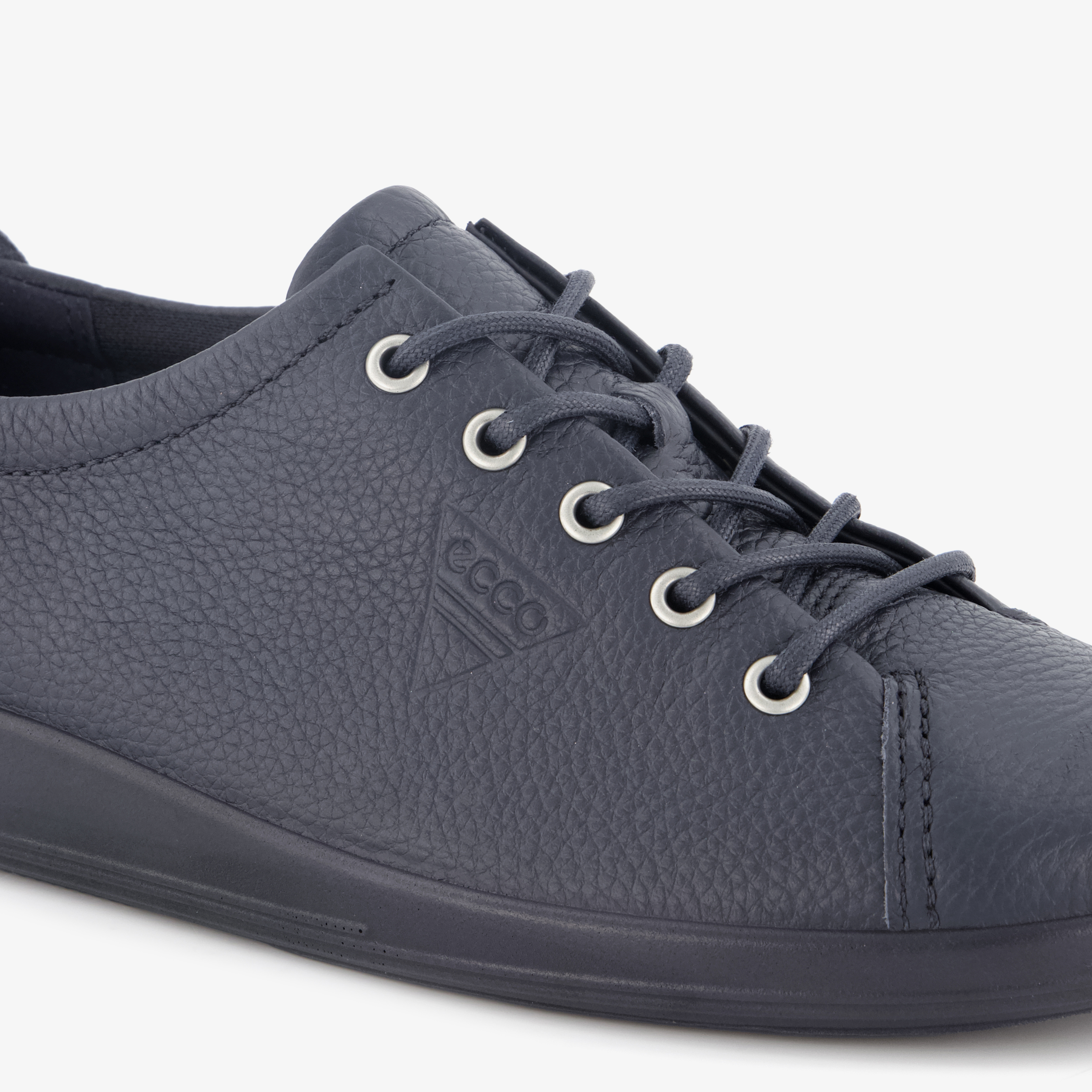 ECCO Soft 2.0 Classic leren dames sneakers blauw – foto 5