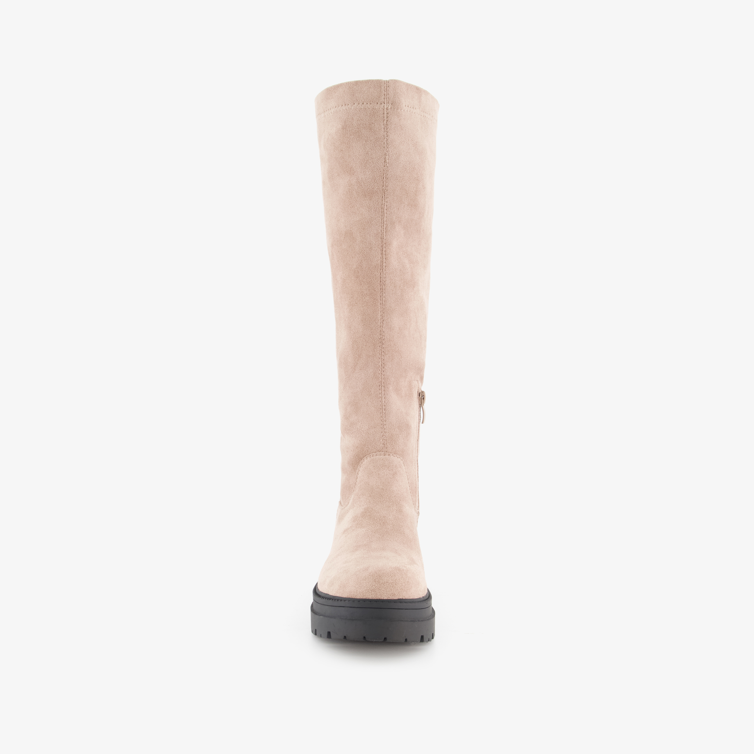Blue Box hoge dames boots beige laarzen – foto 4
