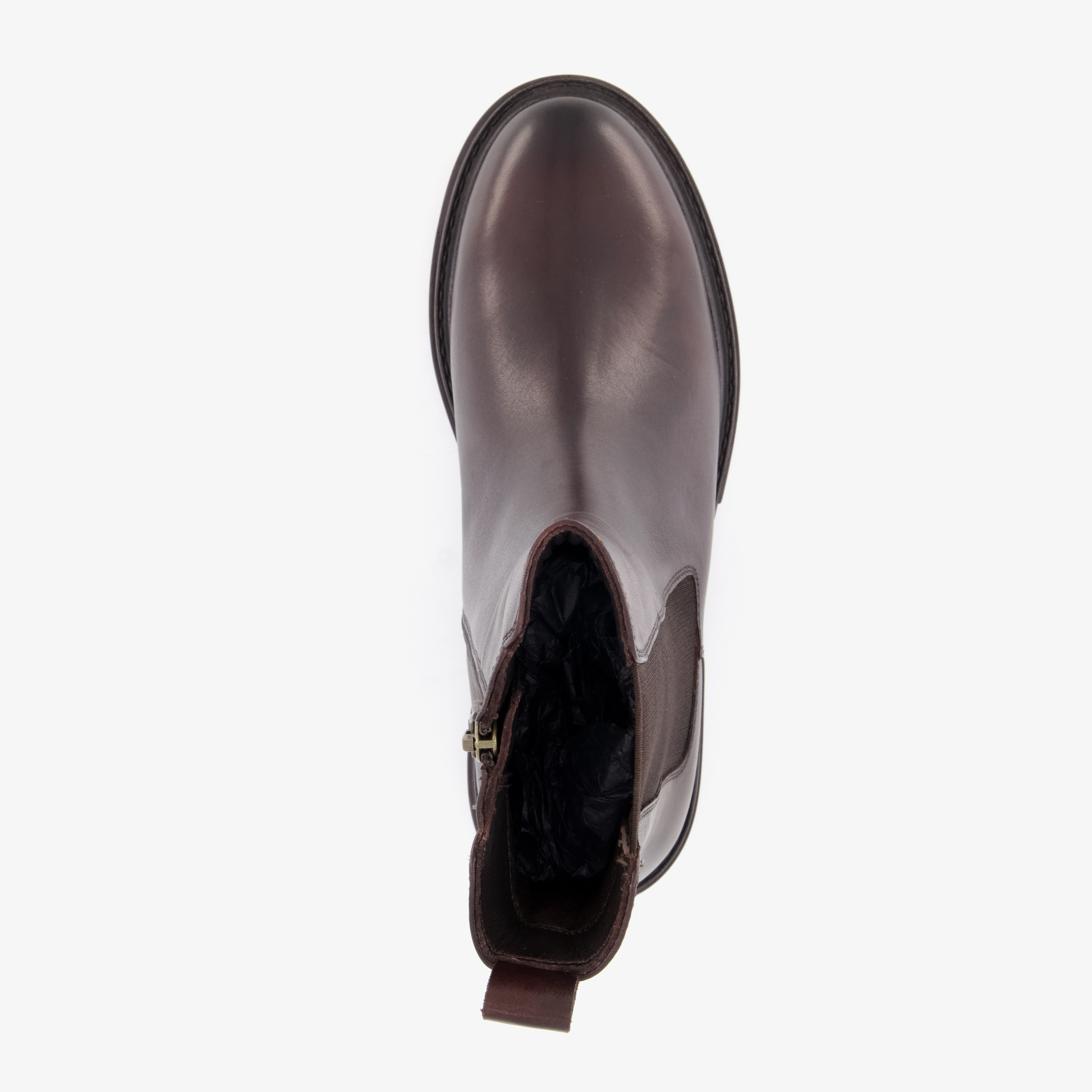 Harper leren dames Chelsea boots bruin – foto 4