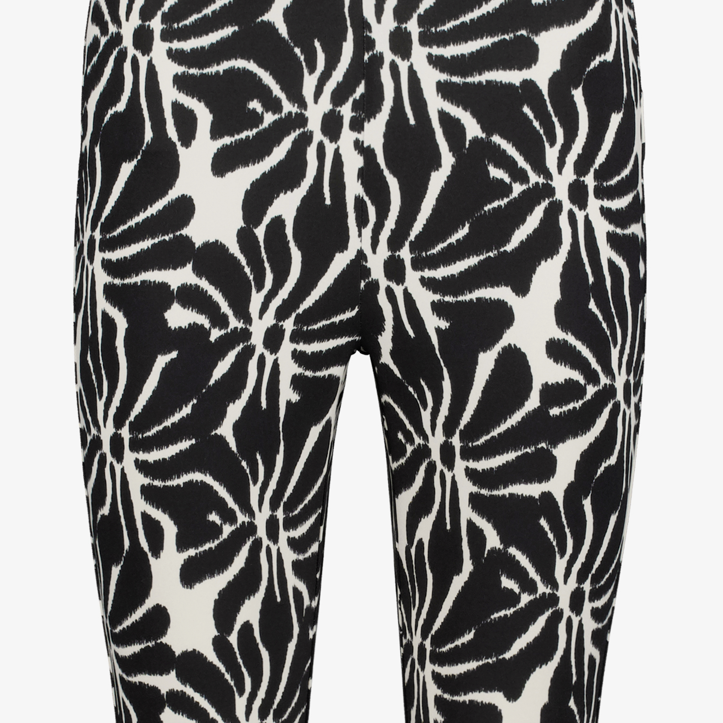 TwoDay dames flared broek met bloemenprint zwart broeken & shorts – foto 2