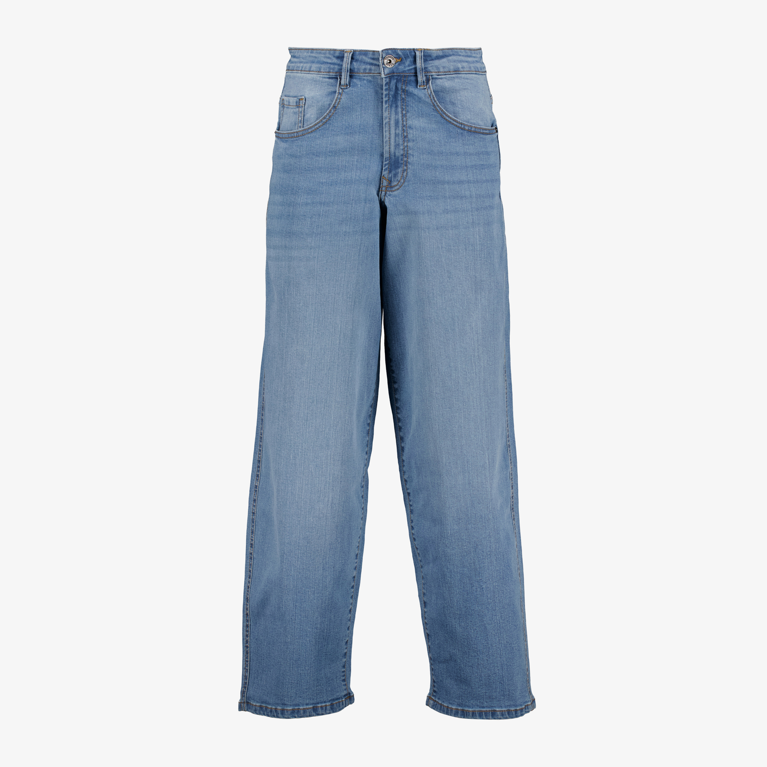 TwoDay dames barrel jeans medium blauw lengte 31 broeken & shorts