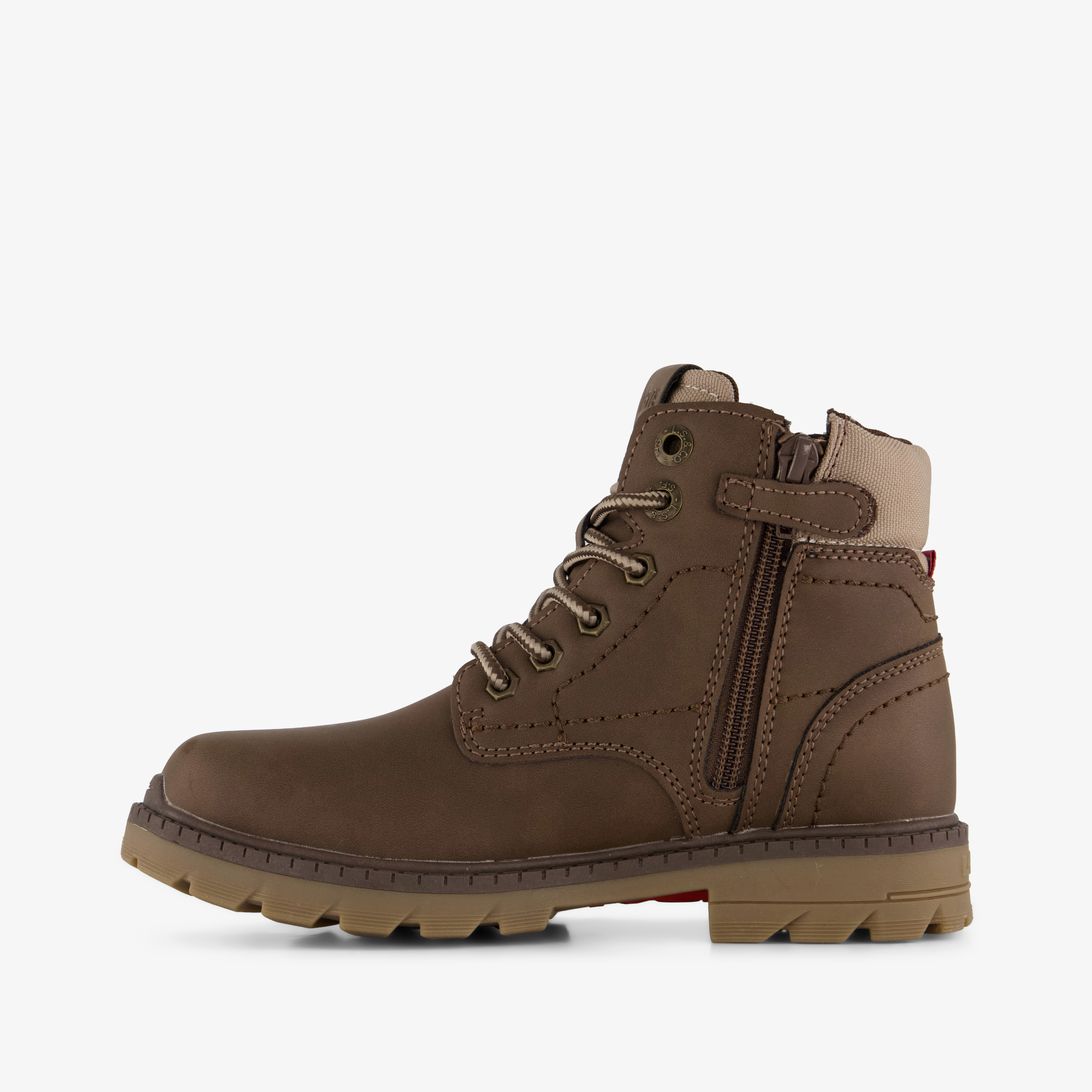 Levi's jongens veterboots bruin
