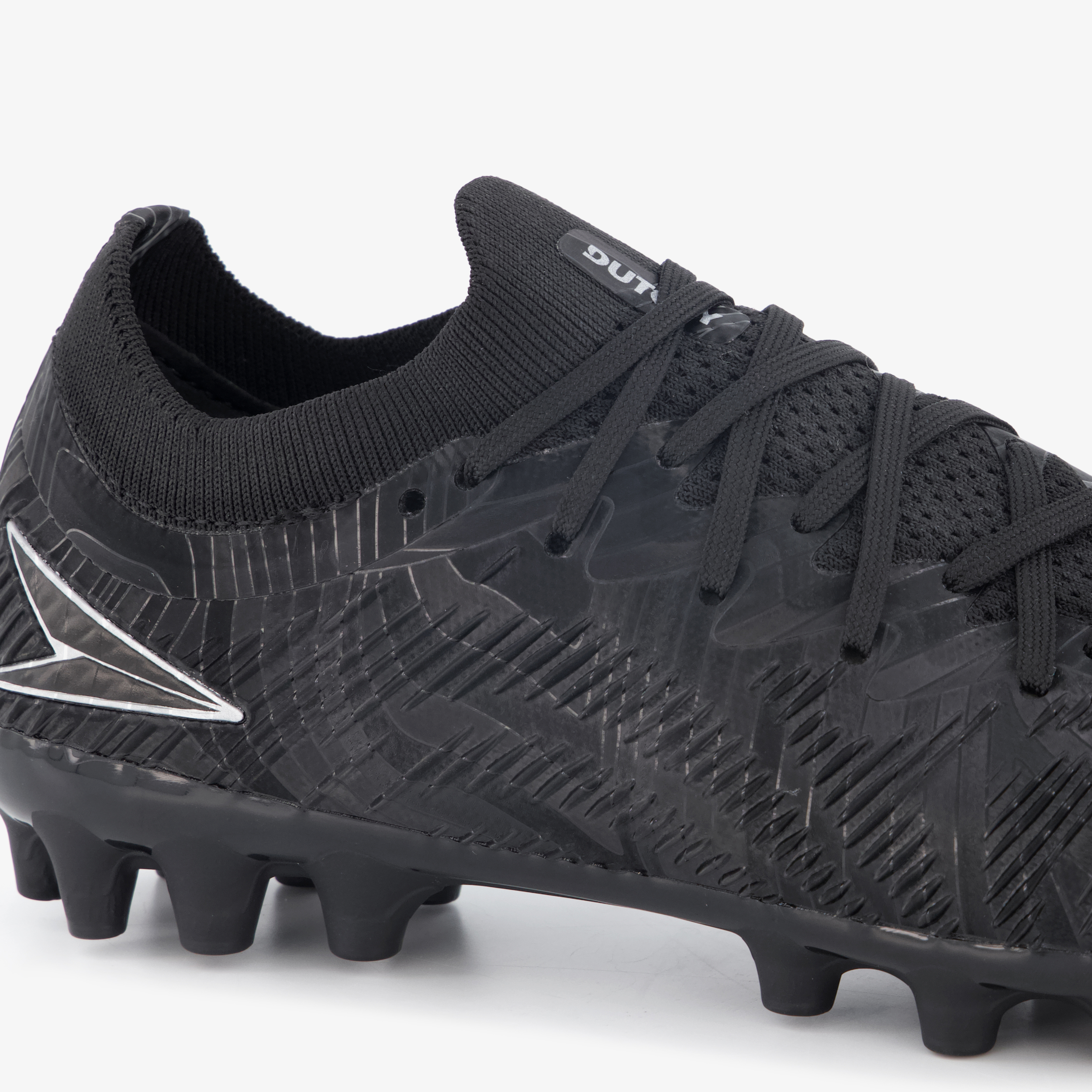 Dutchy FG kinder voetbalschoenen zwart meisjes veldschoenen – foto 5
