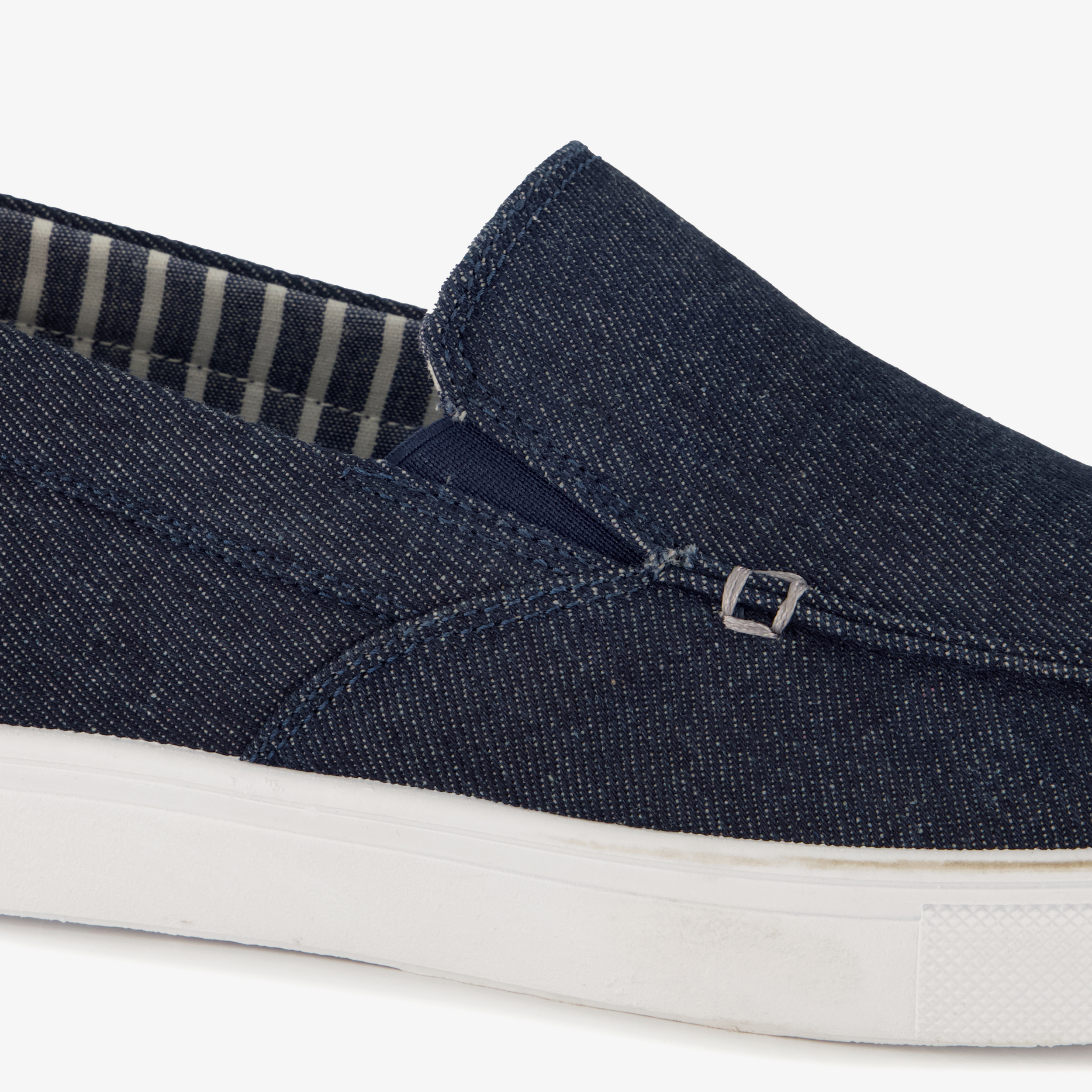 Heren instappers blauw – foto 5