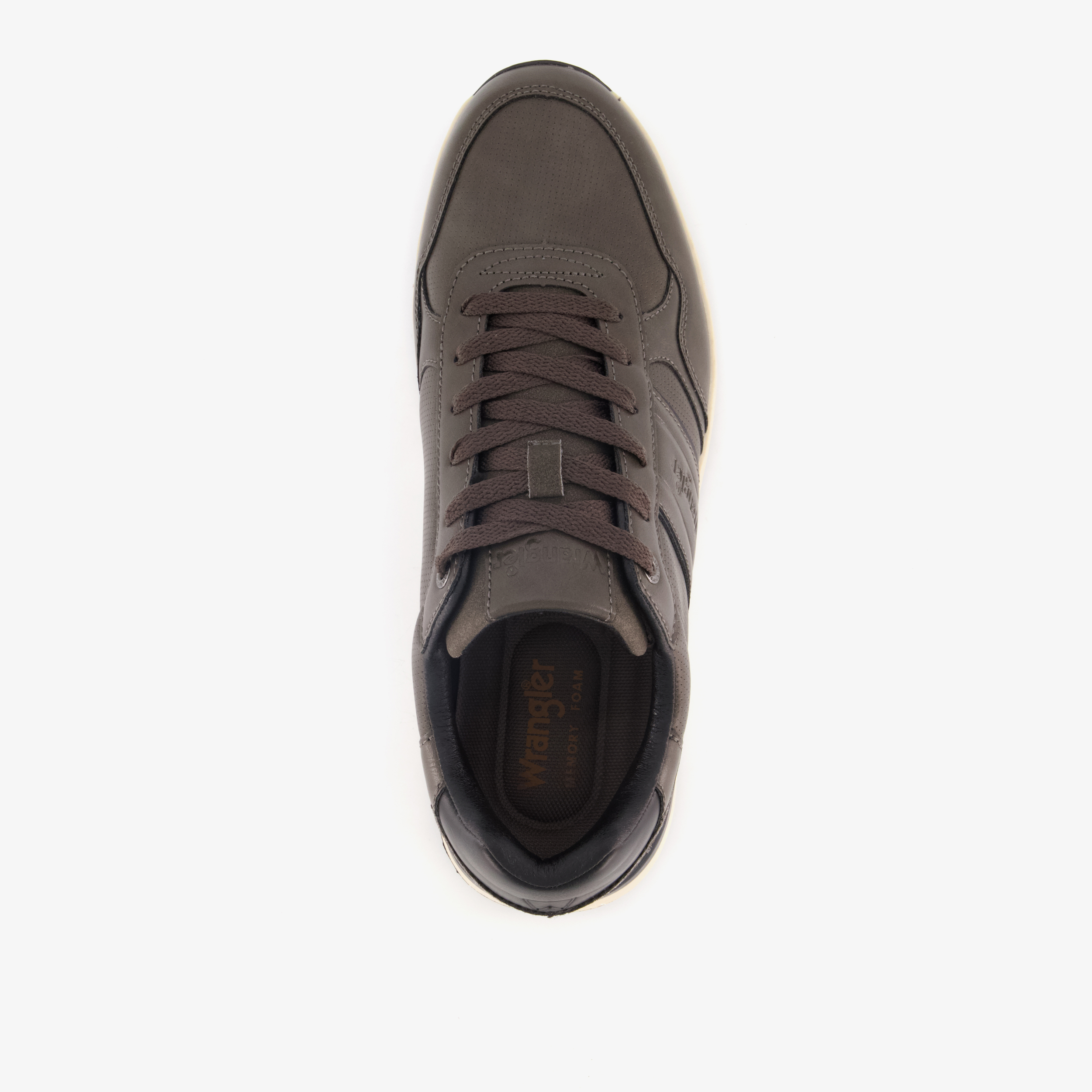 Wrangler heren sneakers grijs wit – foto 4