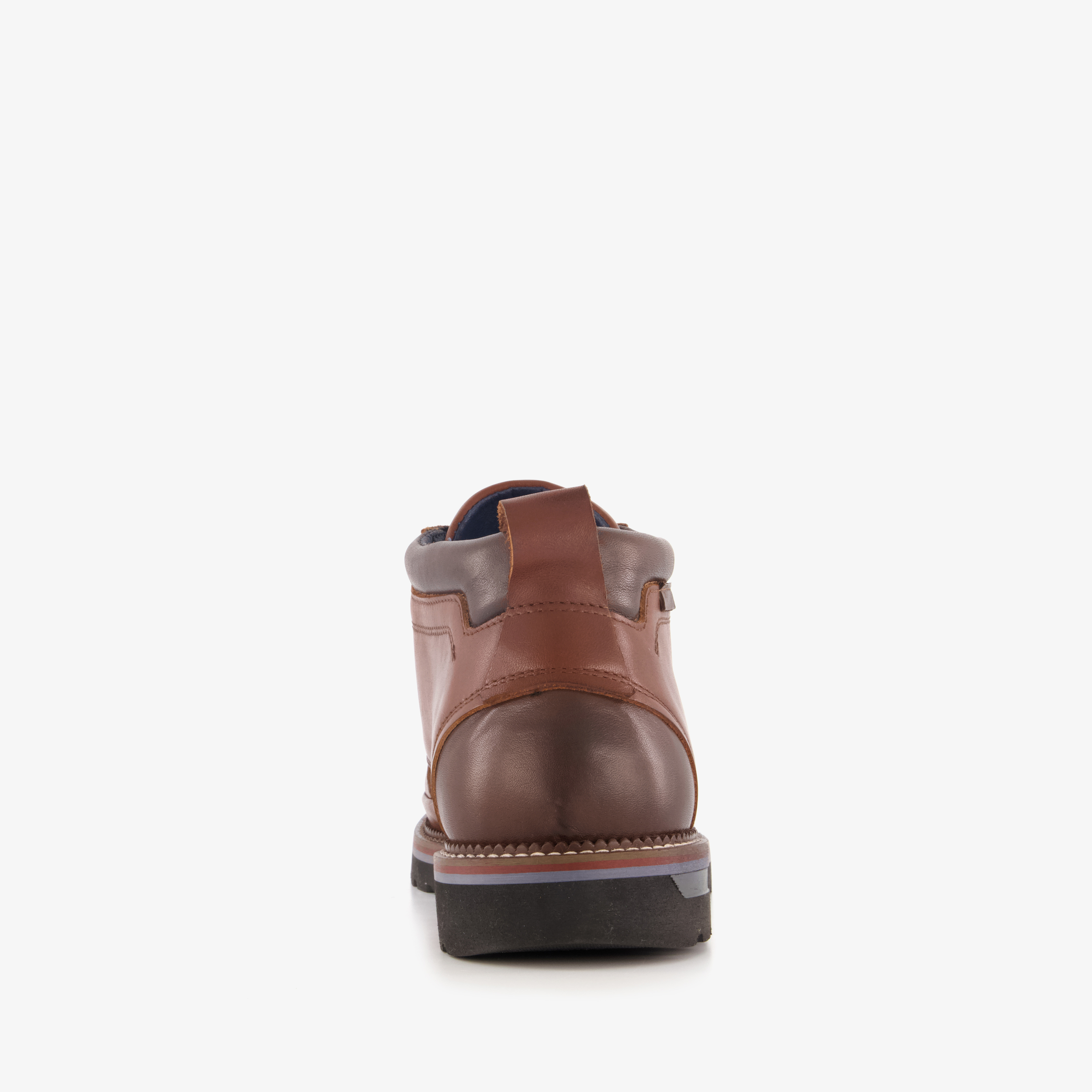 Hush Puppies leren heren veterschoenen cognac – foto 2