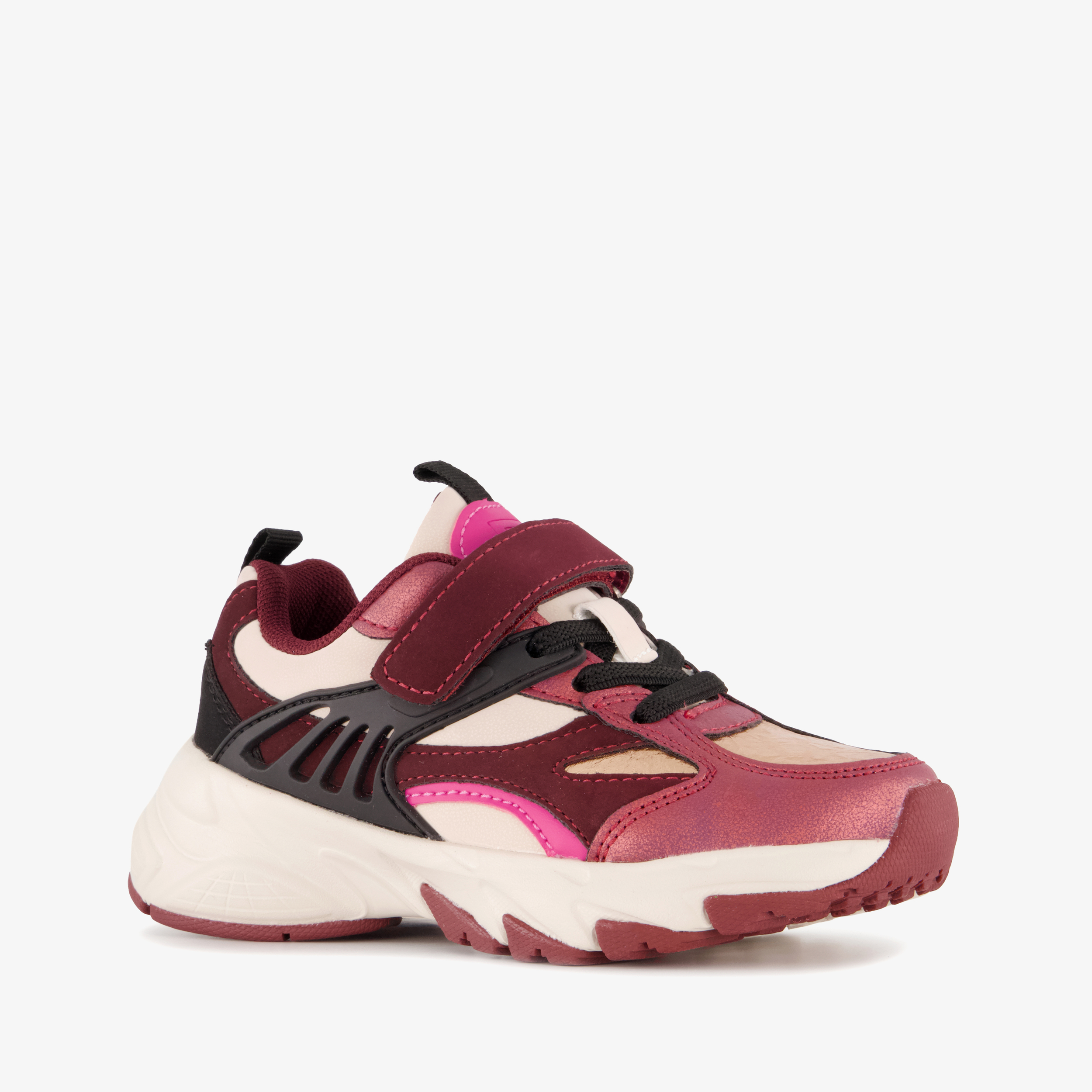 Blue Box meisjes dad sneakers rood paars