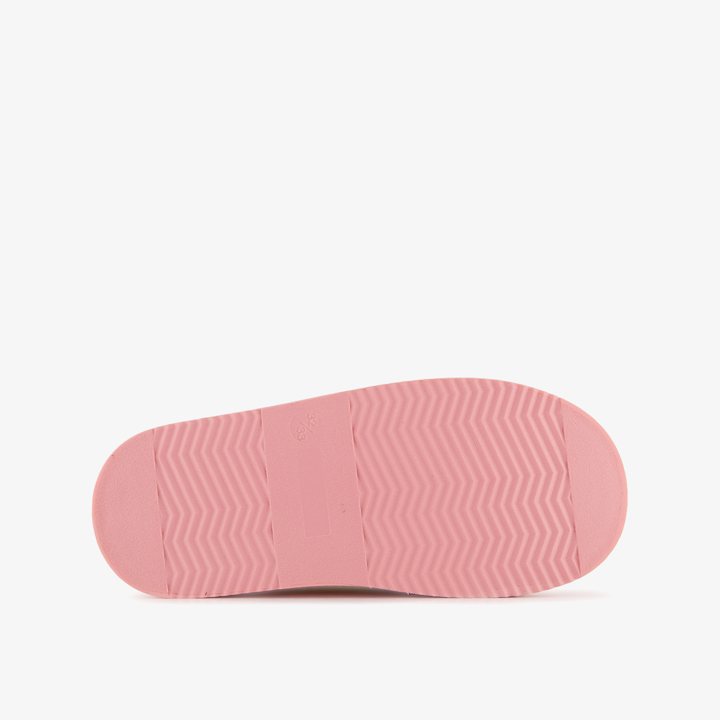 Thu!s meisjes instap pantoffels met strikjes crème roze – foto 3