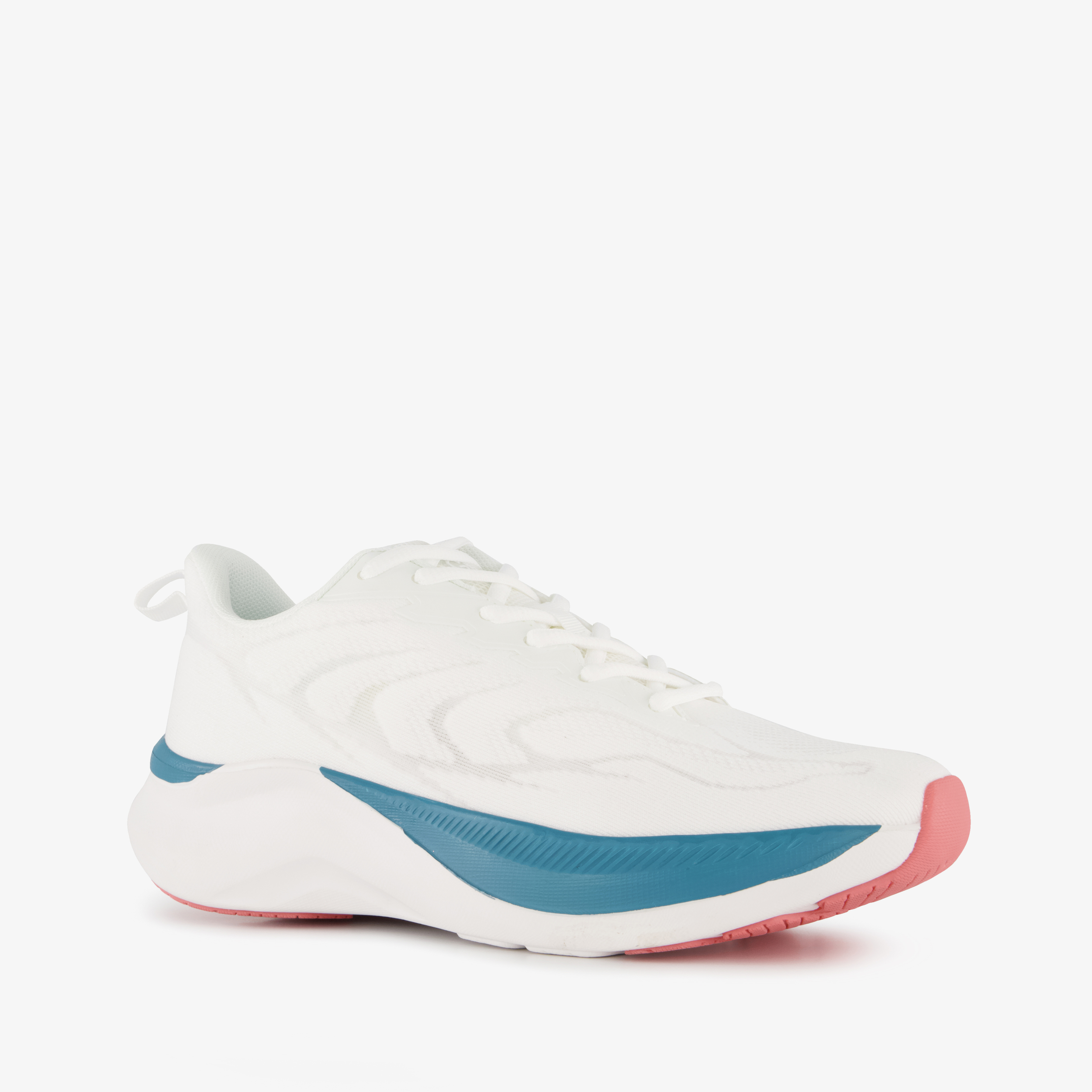 Osaga dames zaalschoenen wit blauw sportschoenen