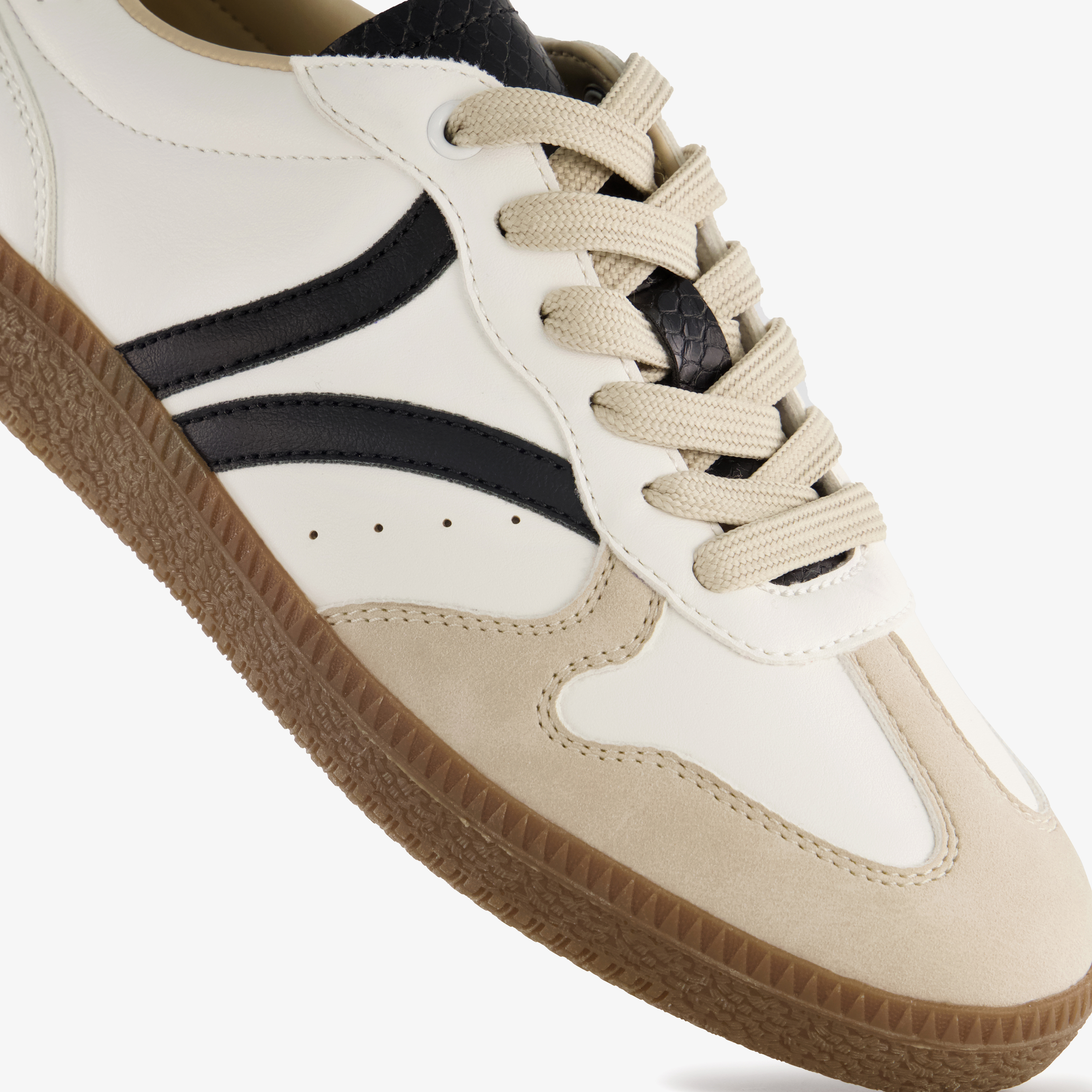 Blue Box dames sneakers wit zwart – foto 5