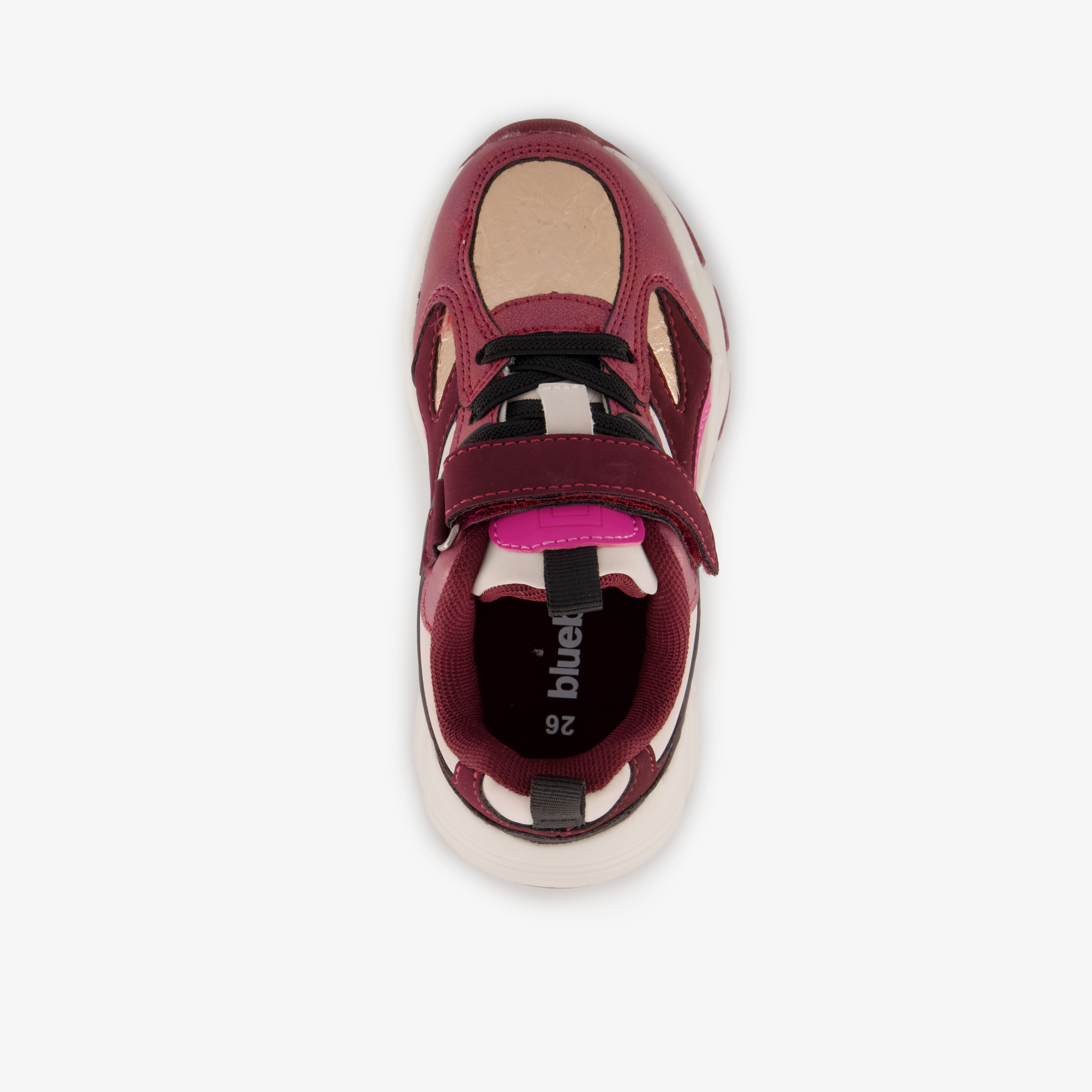 Blue Box meisjes dad sneakers rood paars – foto 4